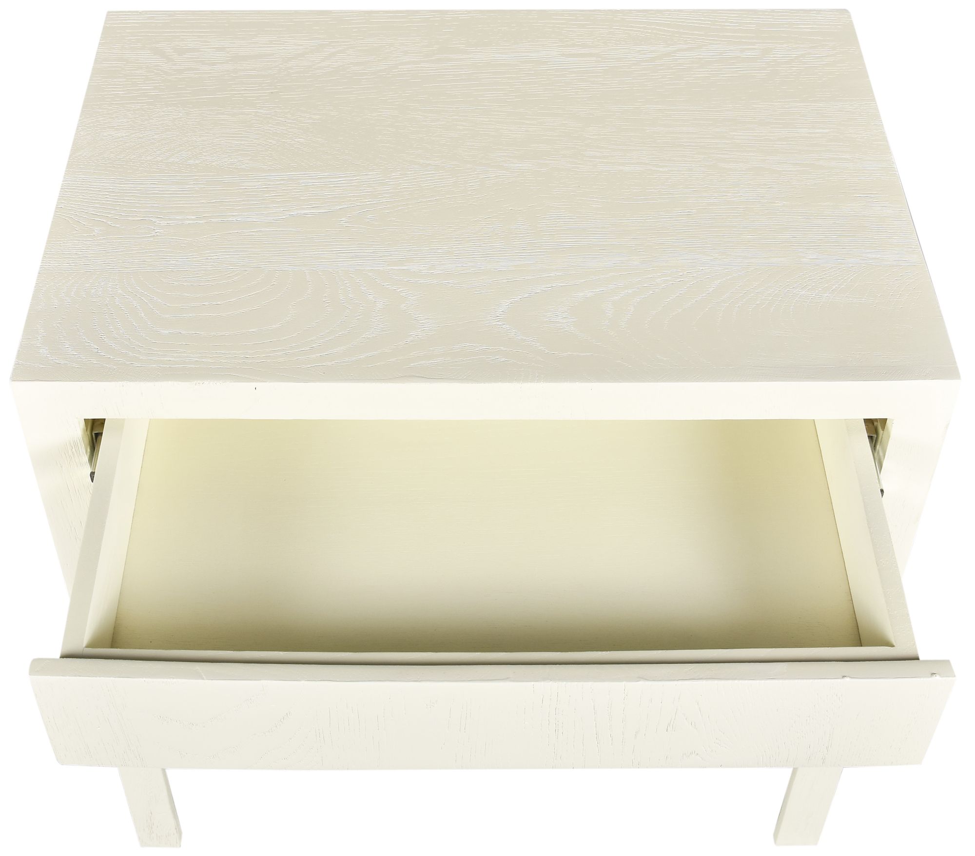 June 1-Drawer Solid Wood Nightstand