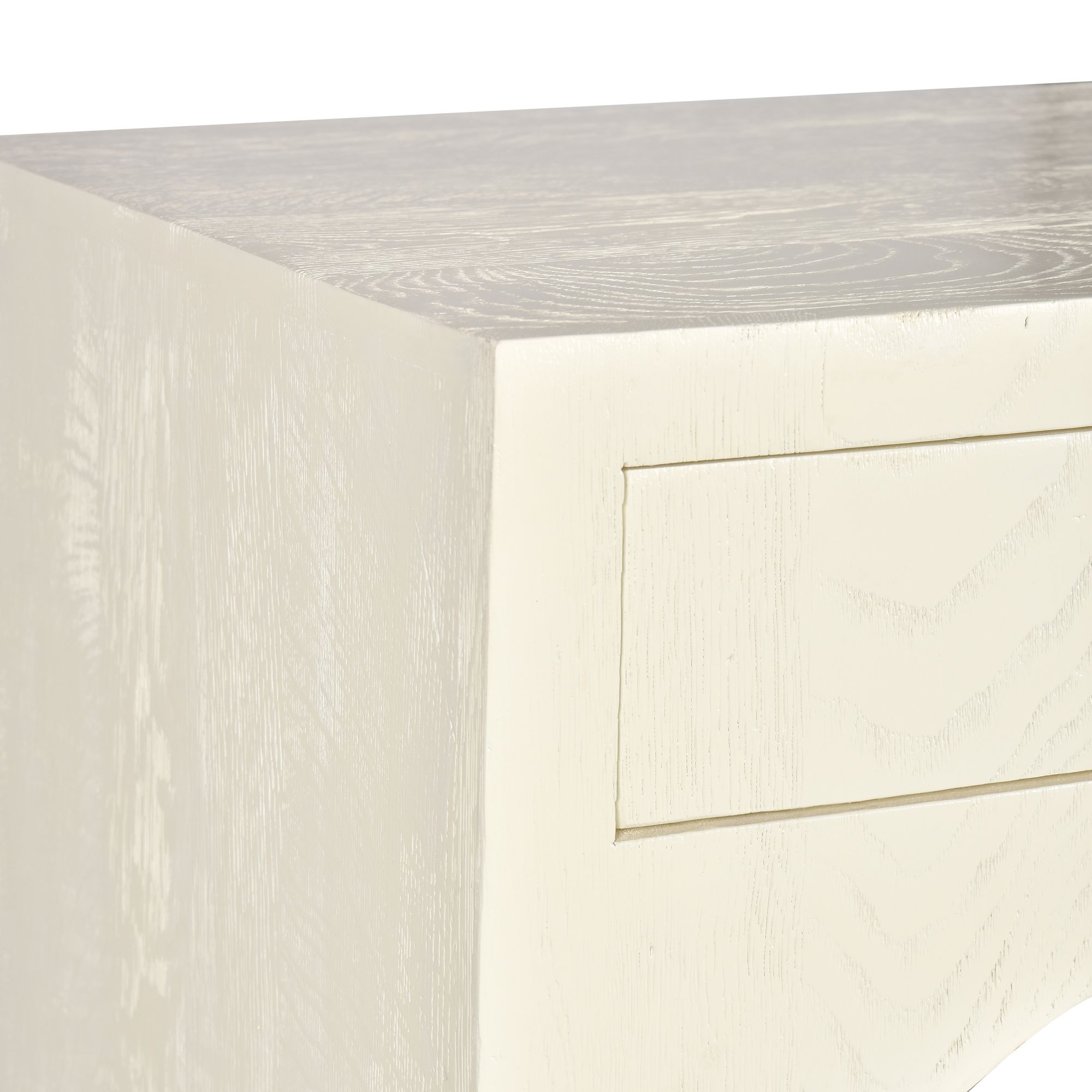 June 1-Drawer Solid Wood Nightstand