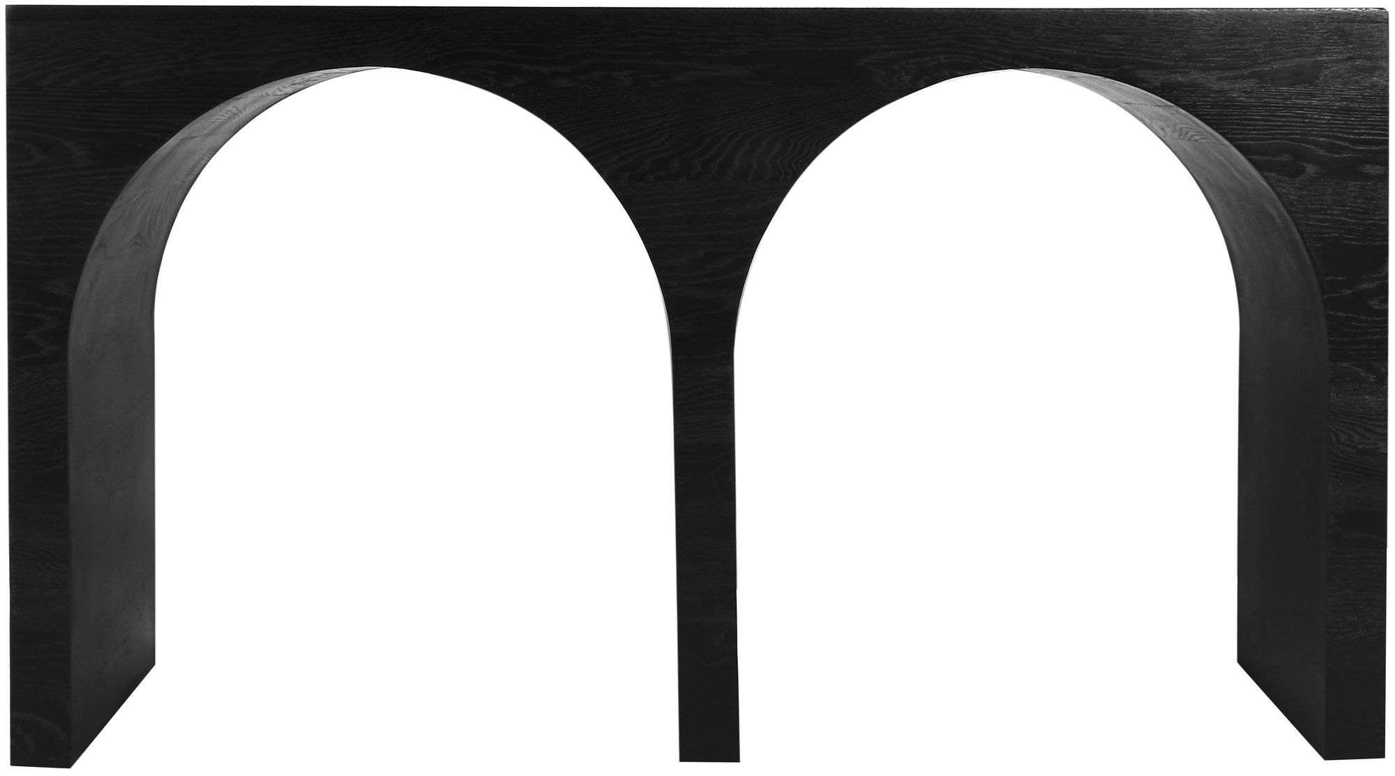 June 54" Solid Oak Console Table