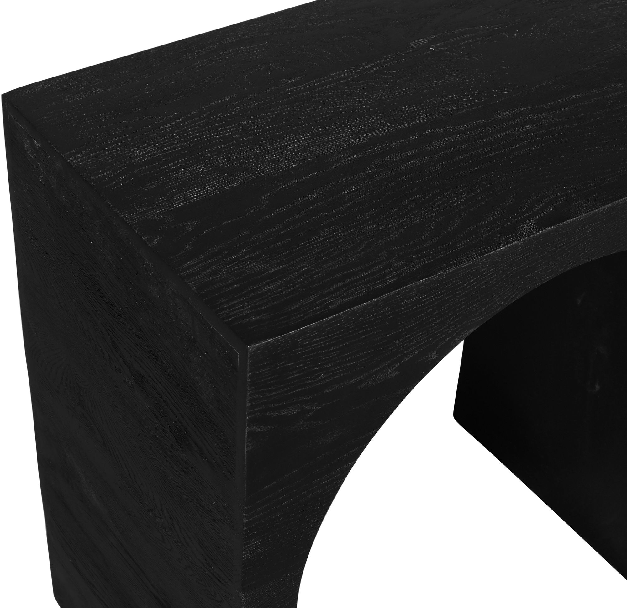 June 54" Solid Oak Console Table