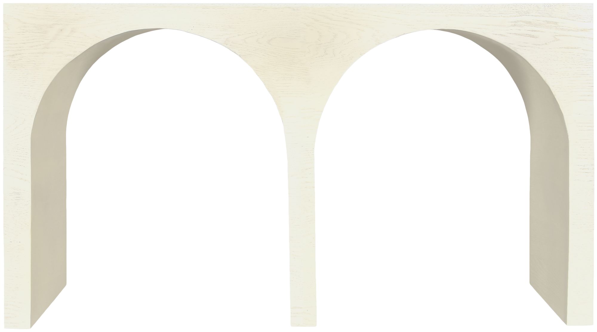 June 54" Solid Oak Console Table