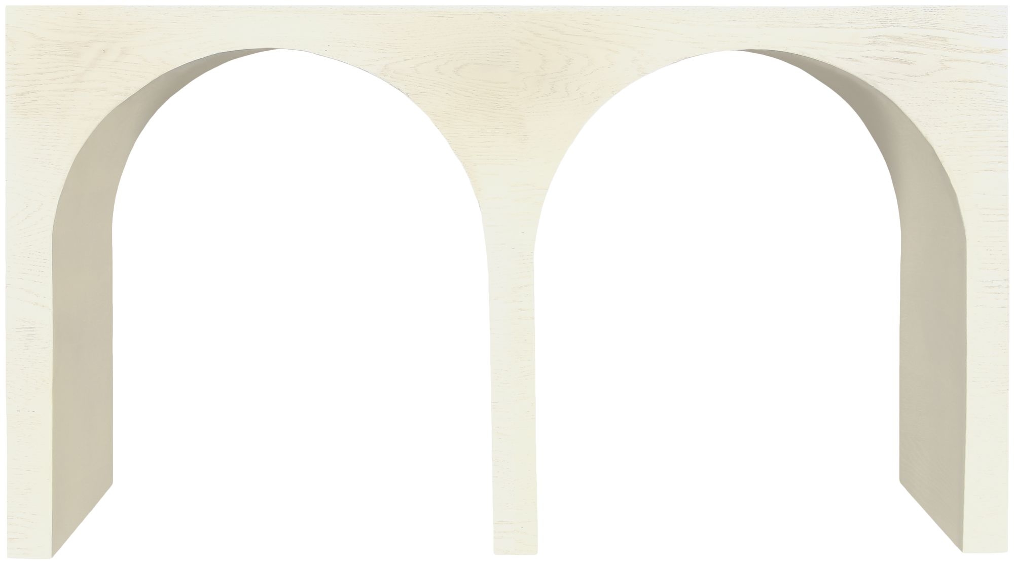 June 54" Solid Oak Console Table