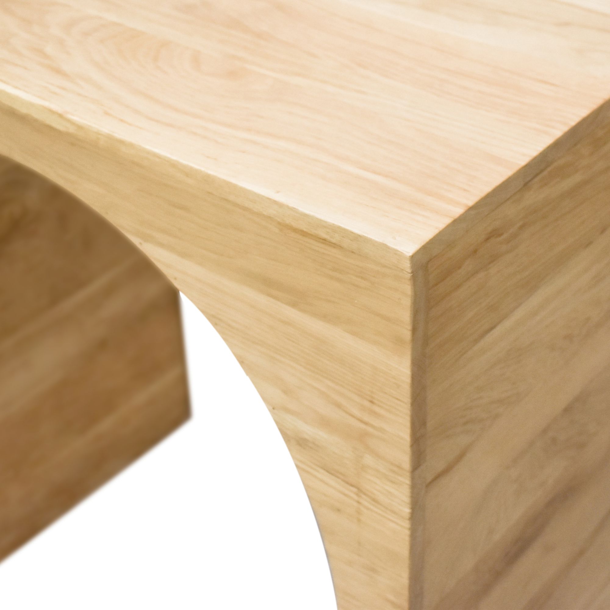 June 54" Solid Oak Console Table