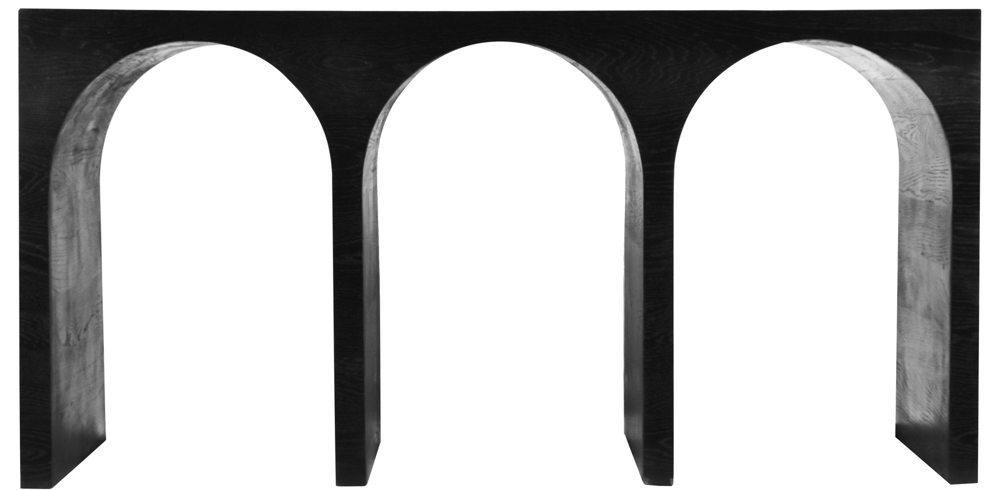 June 60" Solid Oak Console Table
