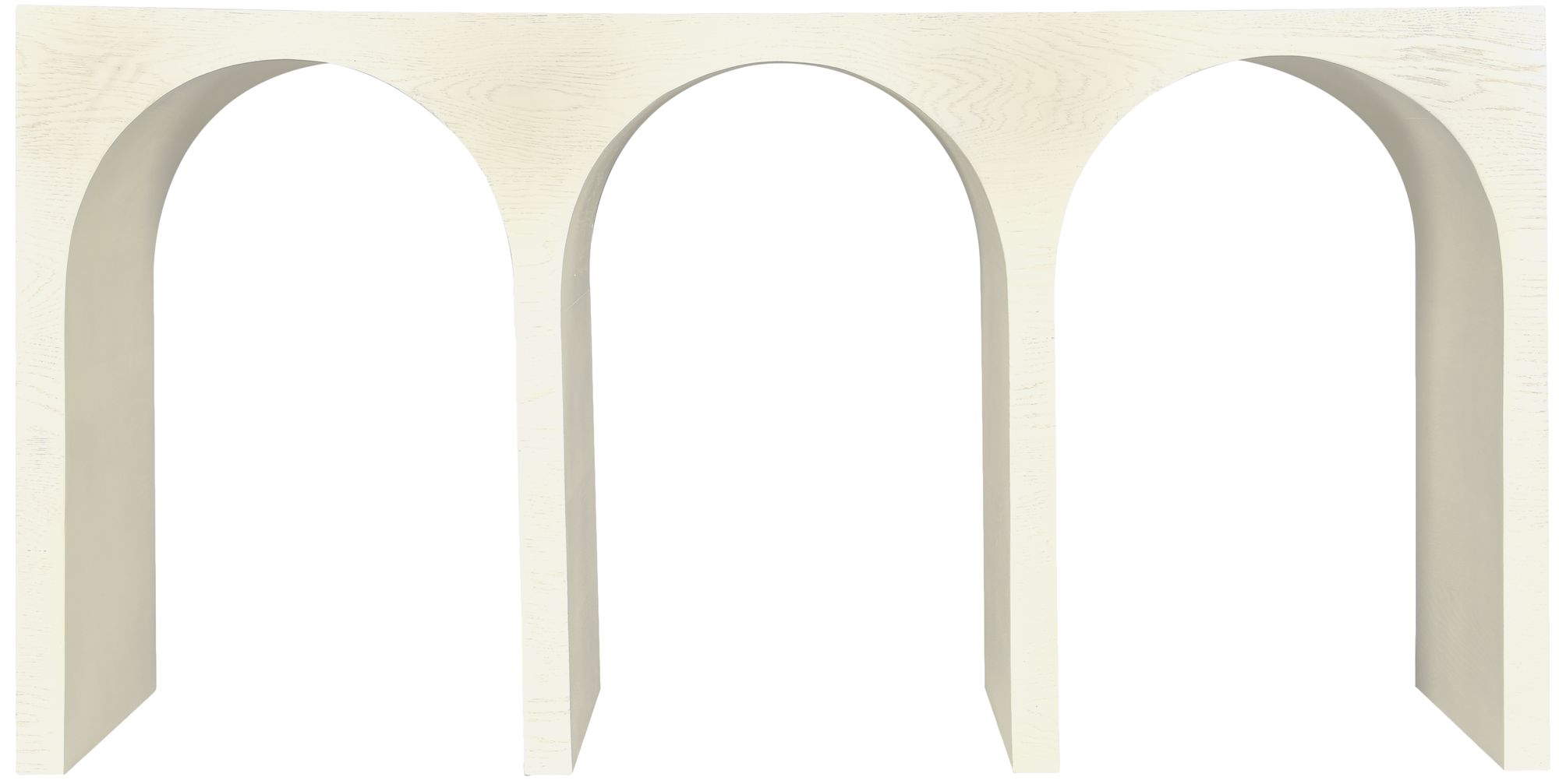 June 60" Solid Oak Console Table
