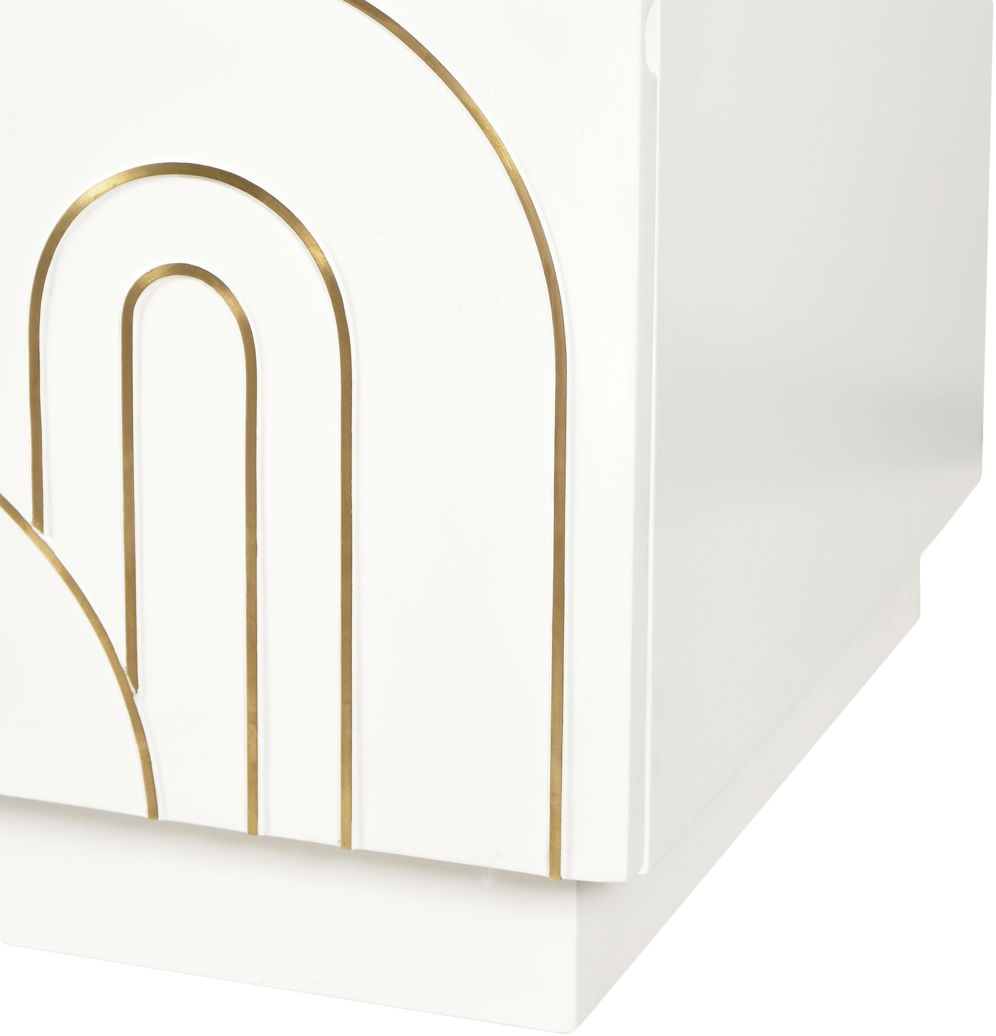 Turin 2-Drawer Wood Veneer Nightstand