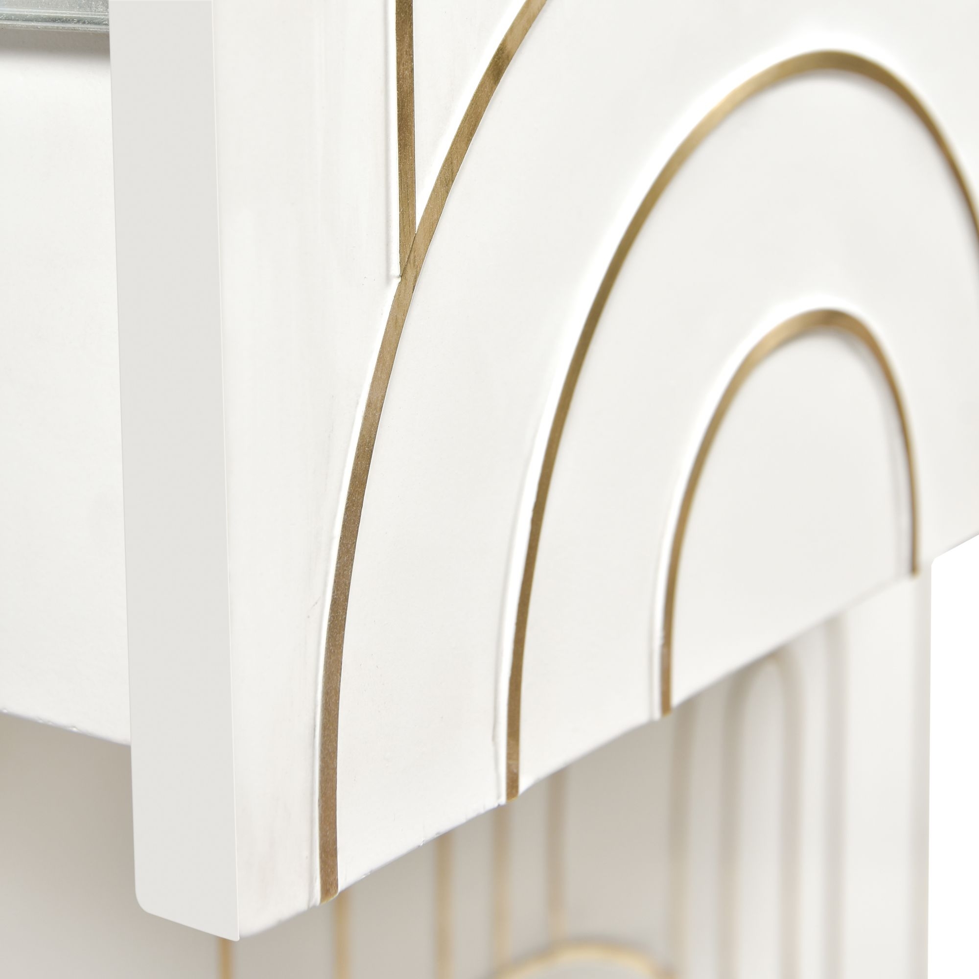 Turin 2-Drawer Wood Veneer Nightstand