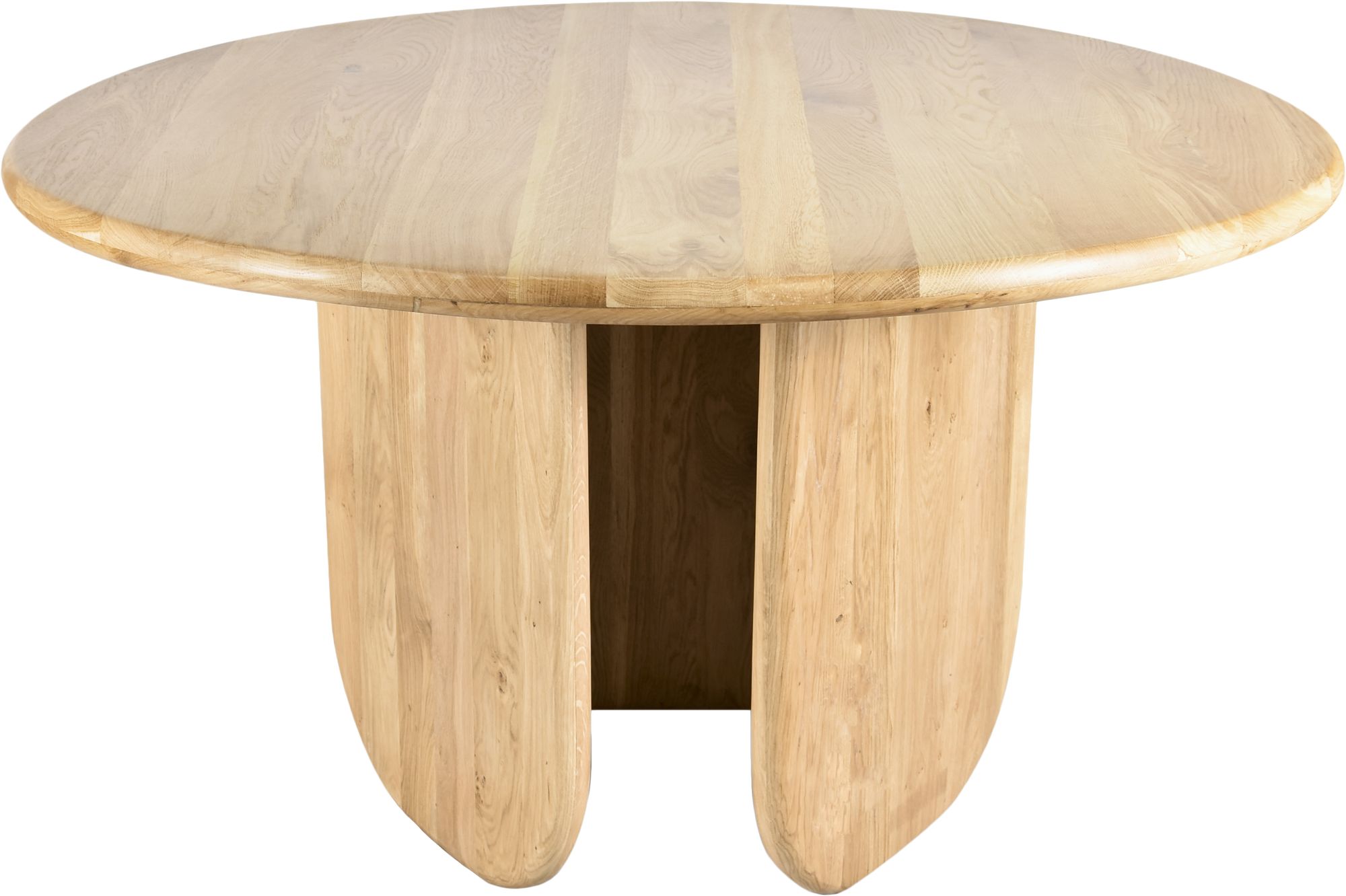 Benito 52" Round Oak Dining Table