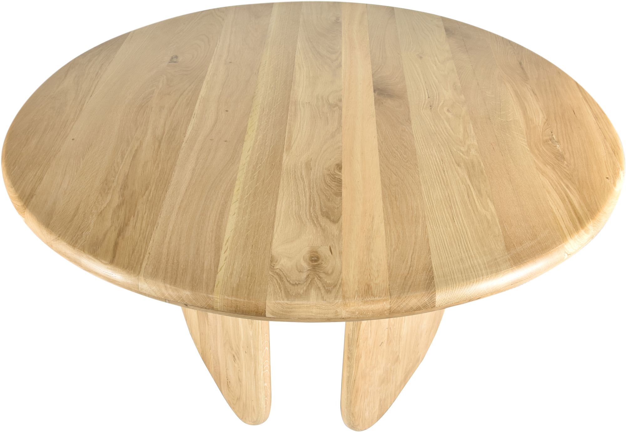 Benito 52" Round Oak Dining Table