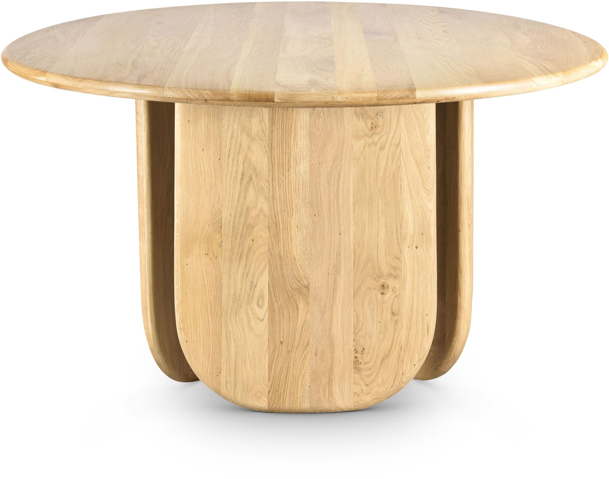 Benito 52" Round Oak Dining Table