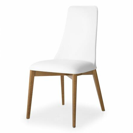 Etoile Fabric/Wood Customizable Upholstered Dining Chair