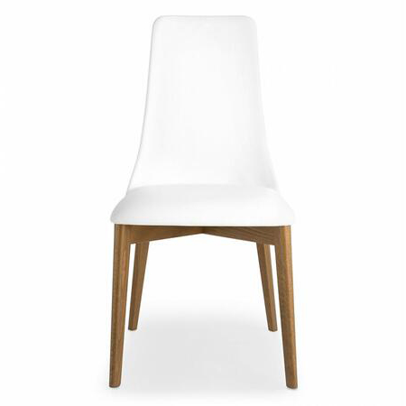 Etoile Fabric/Wood Customizable Upholstered Dining Chair