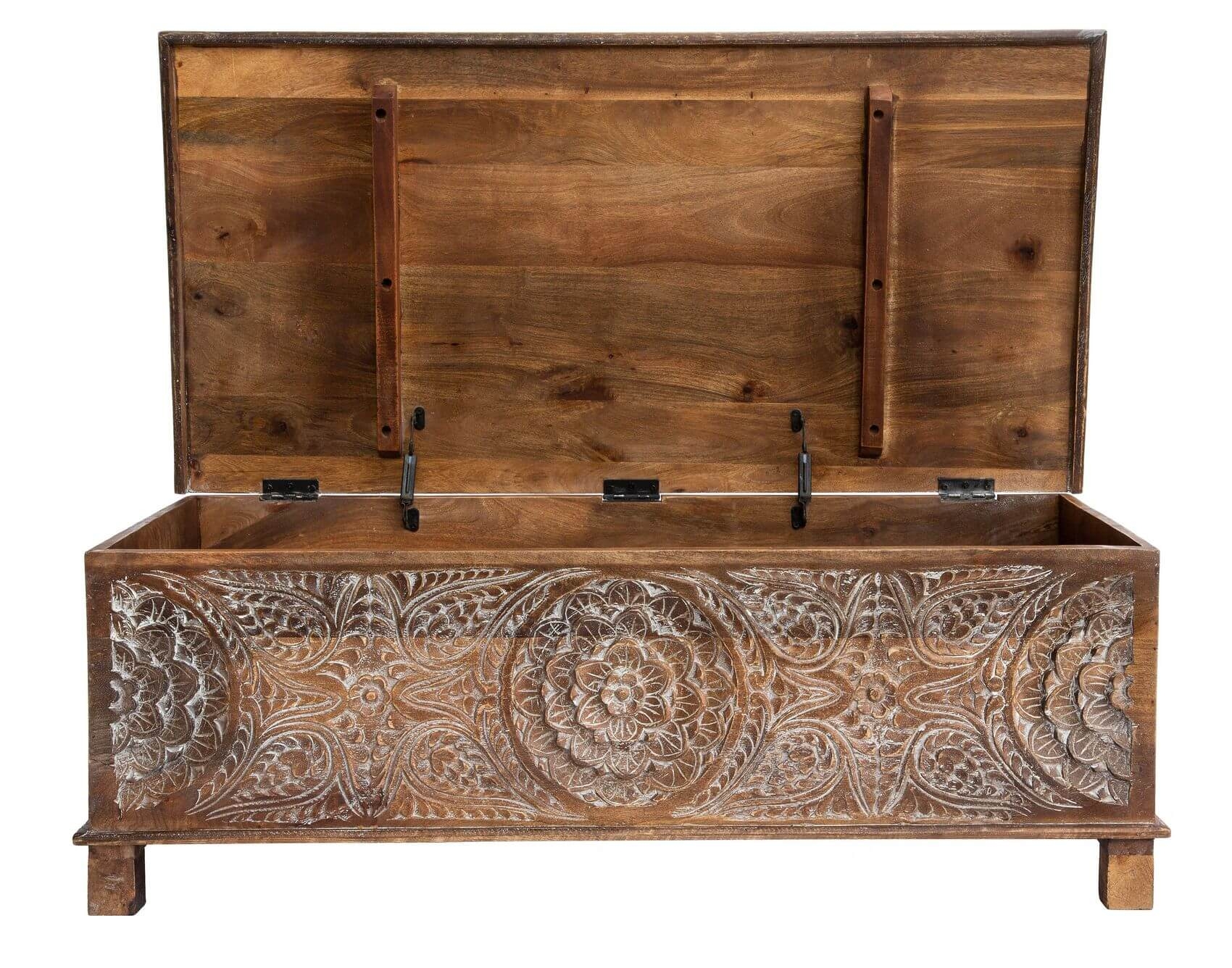 17th C. Anglo Trunk Coffee Table