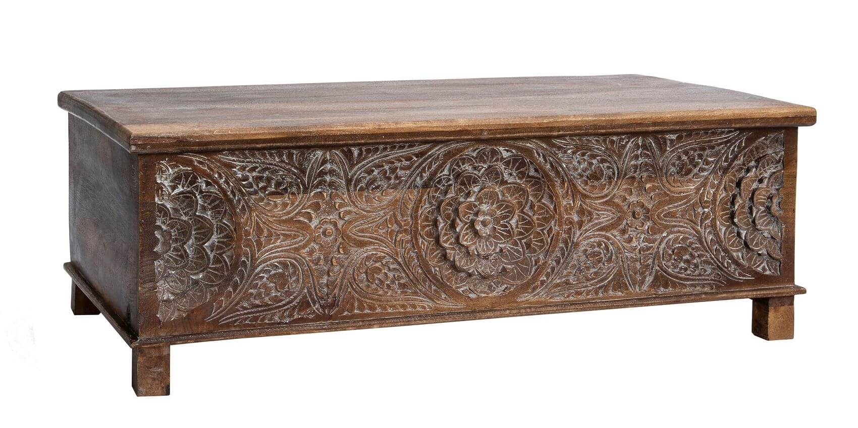 17th C. Anglo Trunk Coffee Table