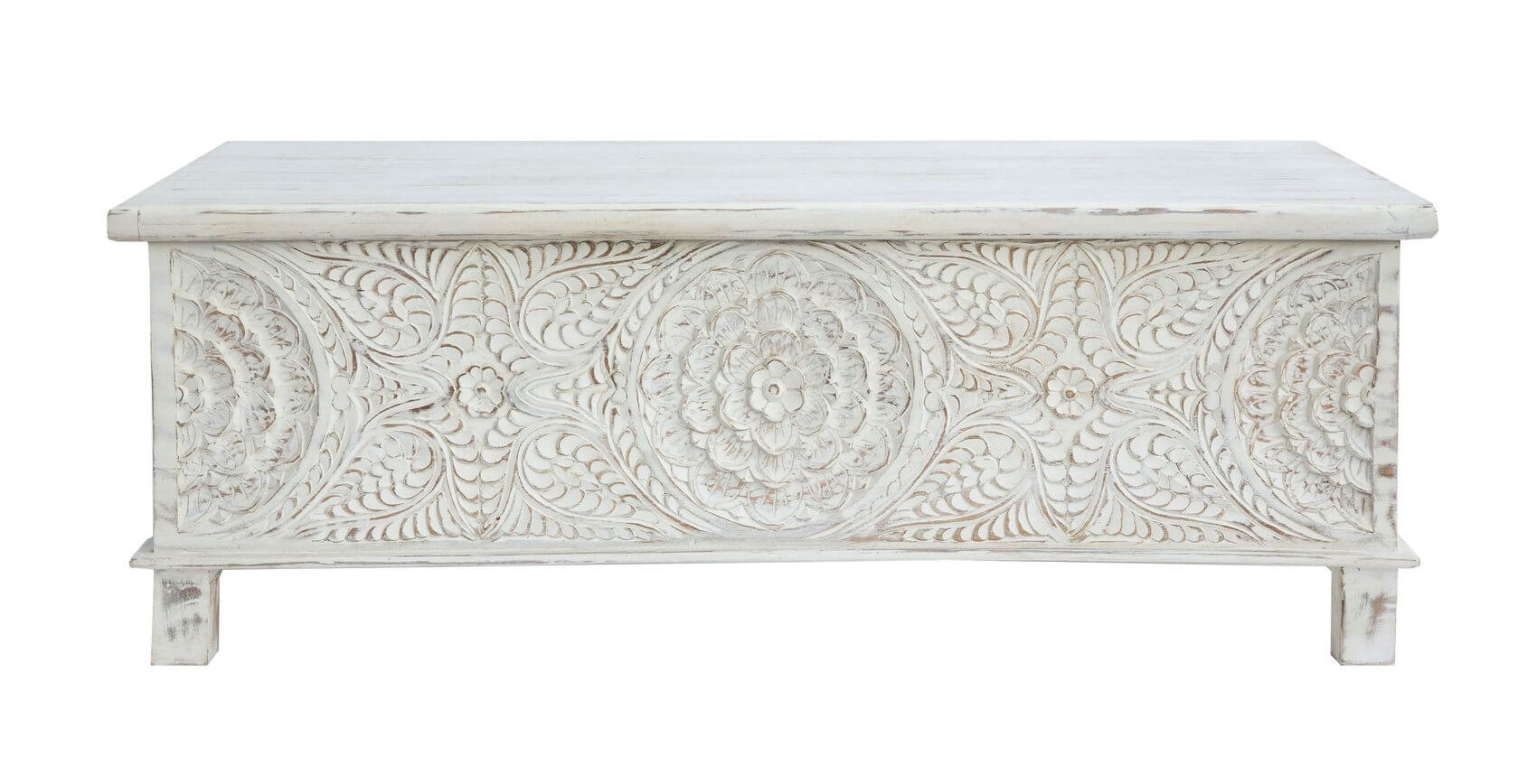17th C. Anglo Trunk Coffee Table