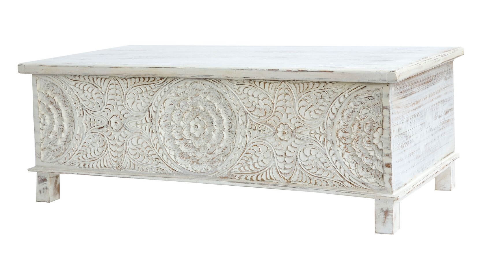 17th C. Anglo Trunk Coffee Table