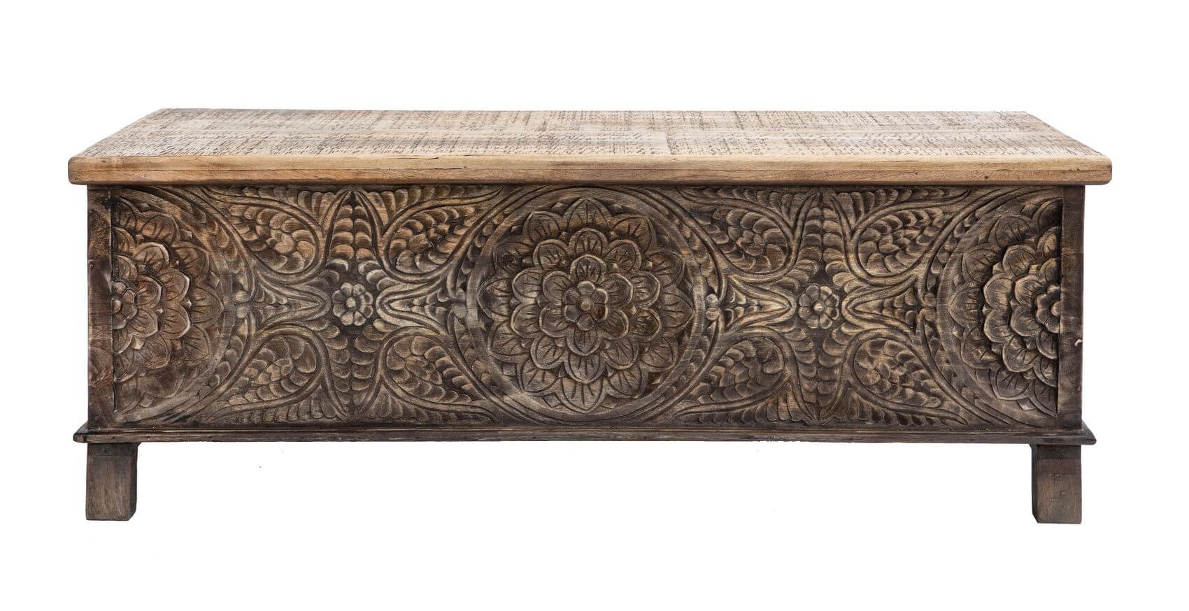 17th C. Anglo Trunk Coffee Table