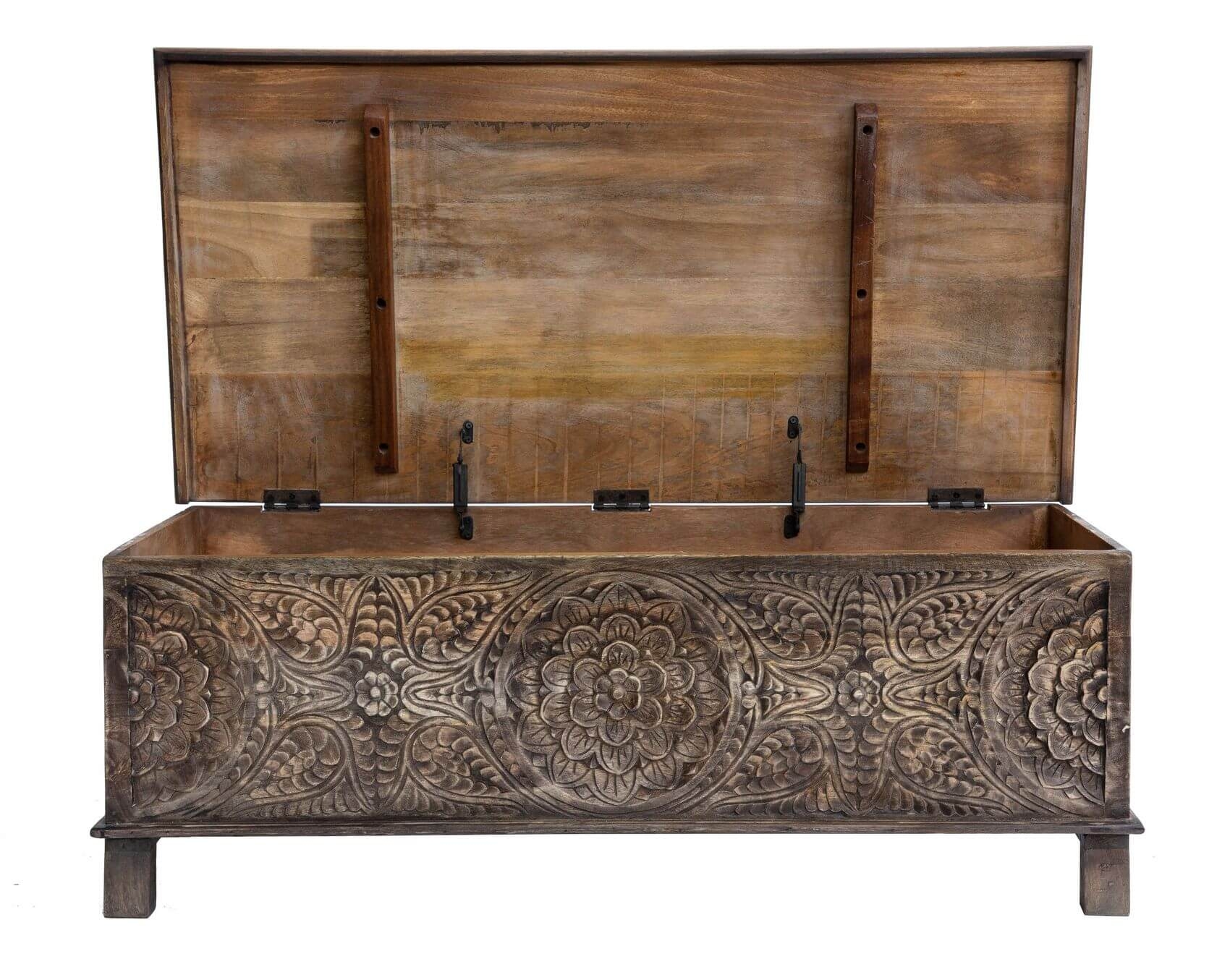 17th C. Anglo Trunk Coffee Table