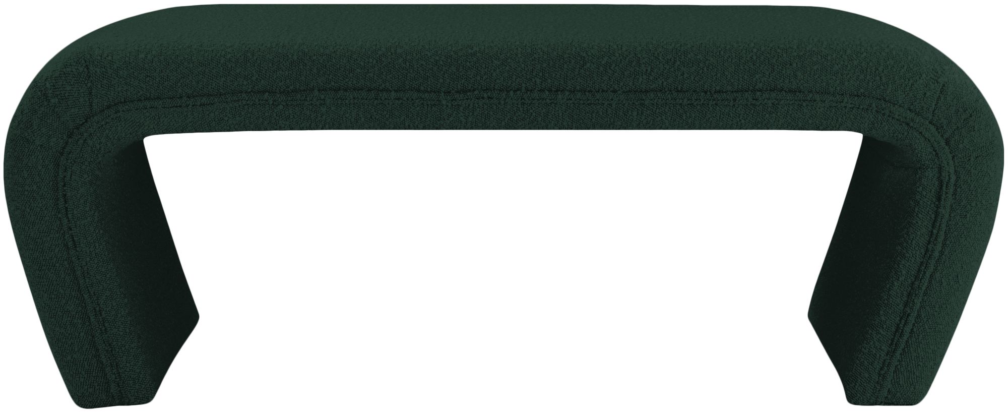 Odelia Boucle Fabric Bench
