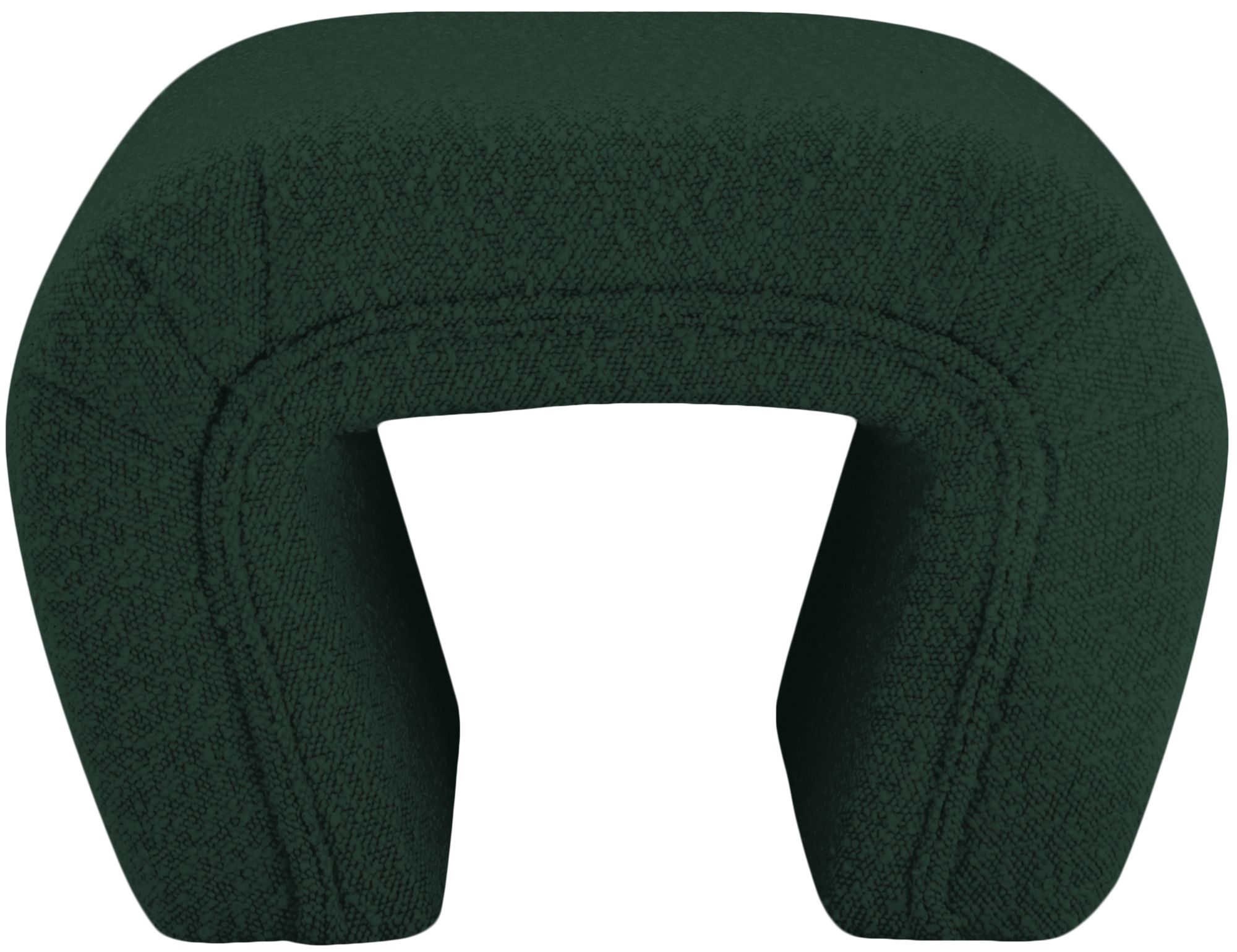 Odelia Boucle Fabric Bench