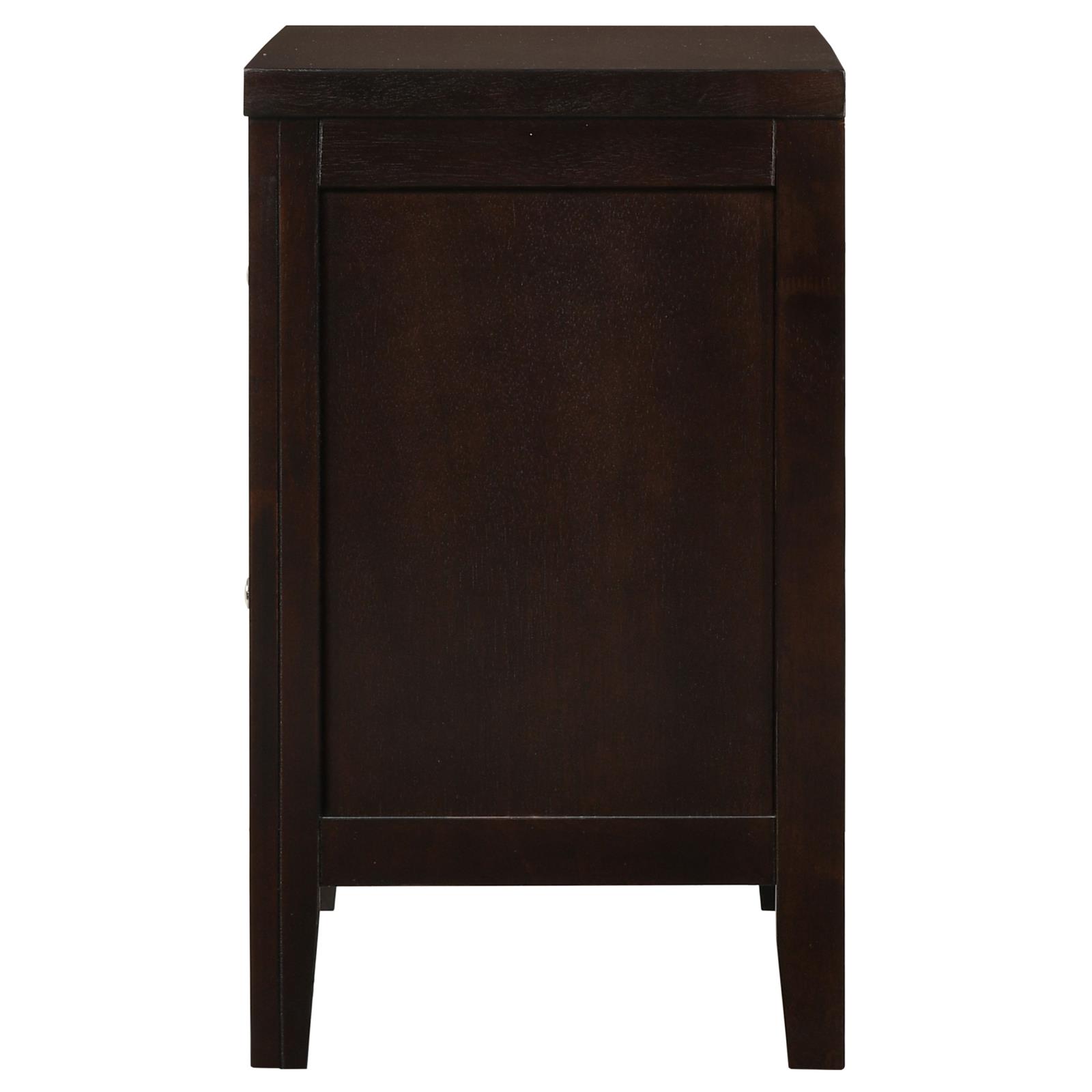 Carlton Wood Nightstand w/2 Drawers