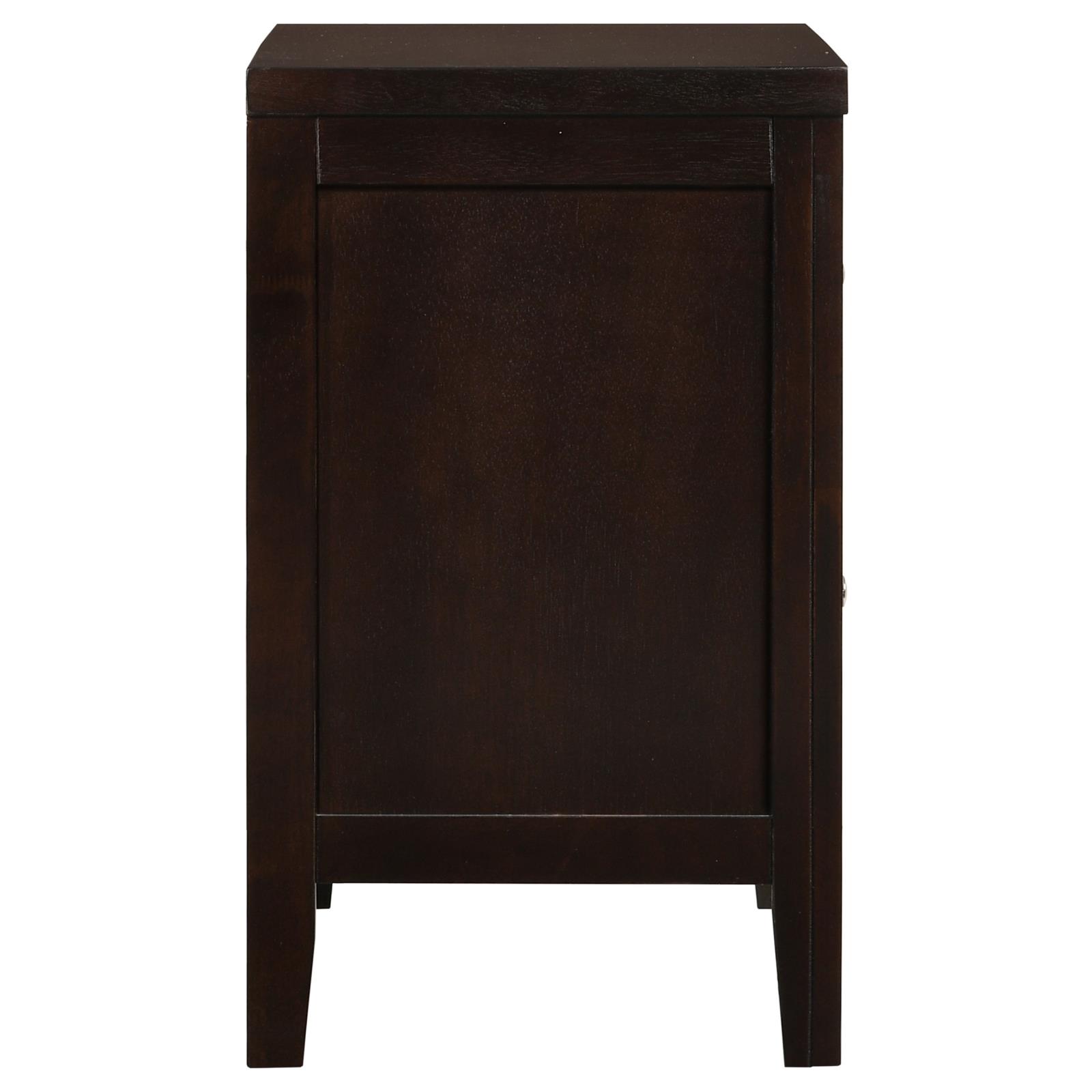 Carlton Wood Nightstand w/2 Drawers