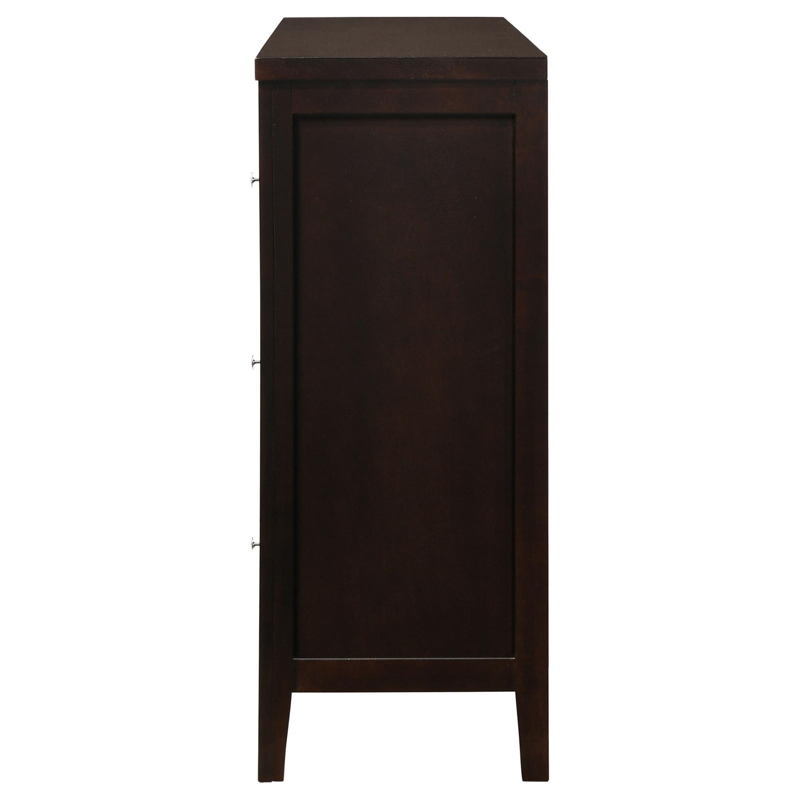 Carlton Wood Double Dresser w/6 Drawers