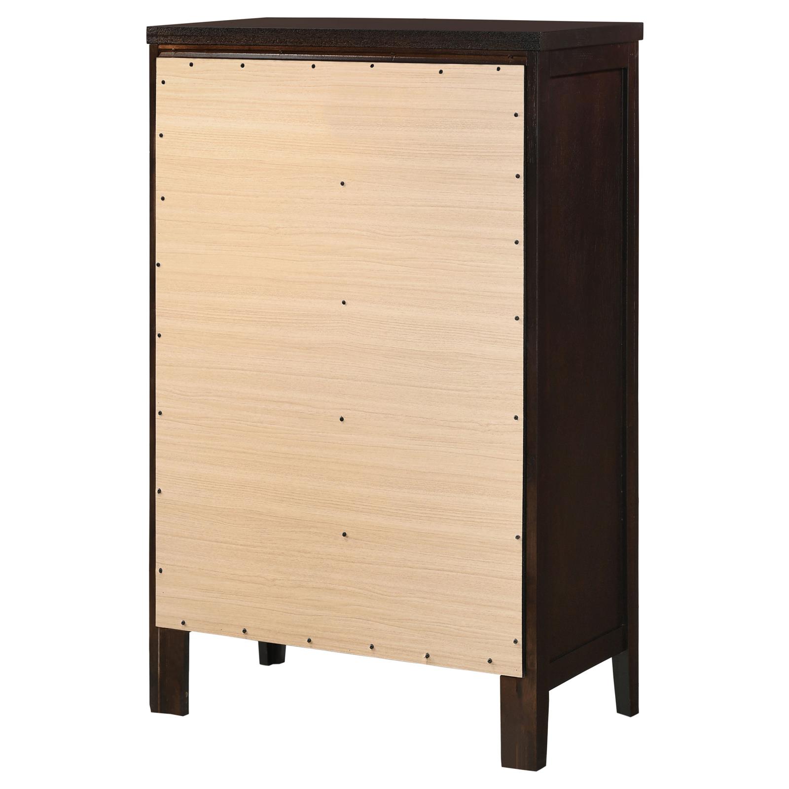 Carlton Wood Chest w/5 Drawers