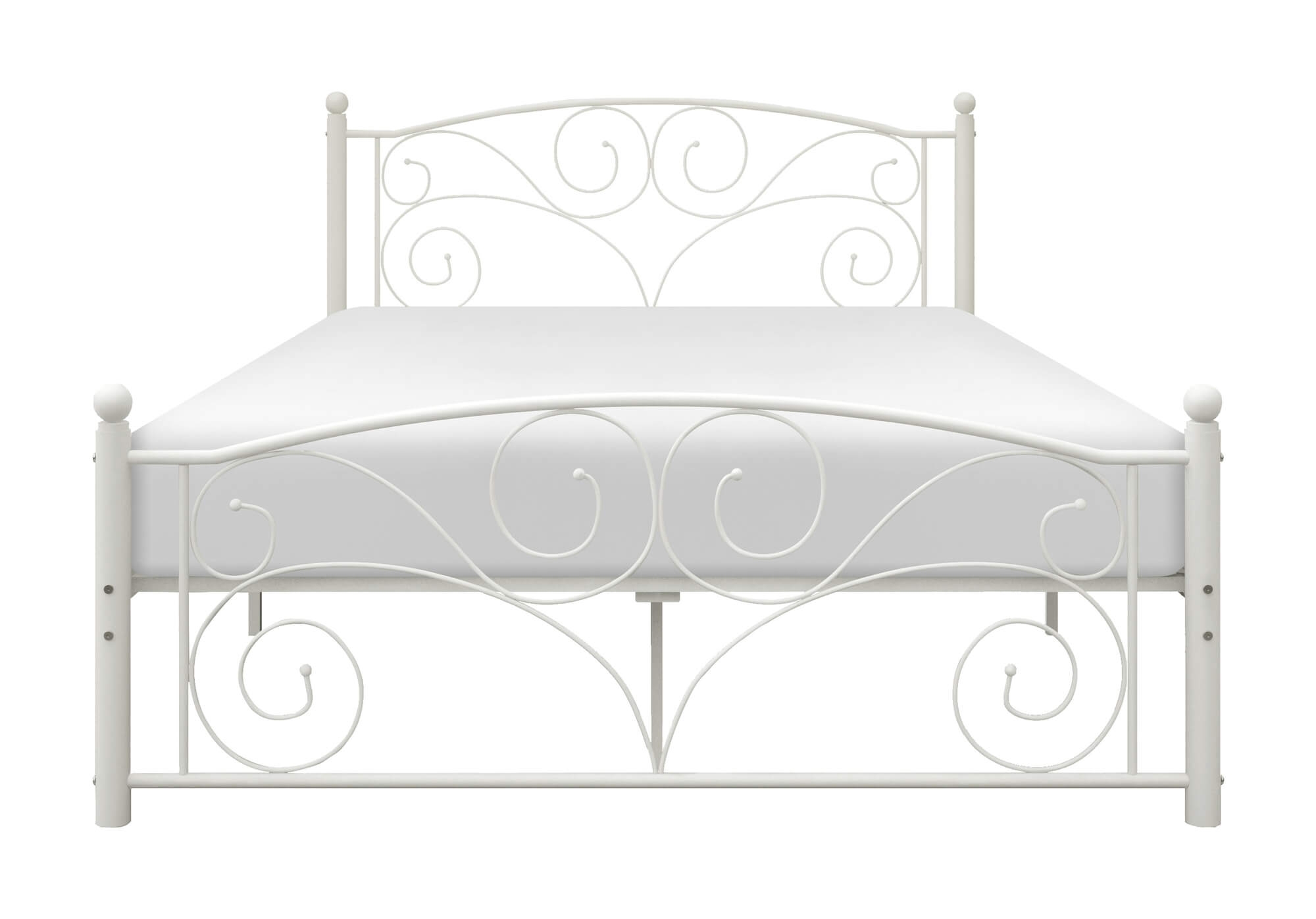 Pallina Metal Platform Bed, Full Size