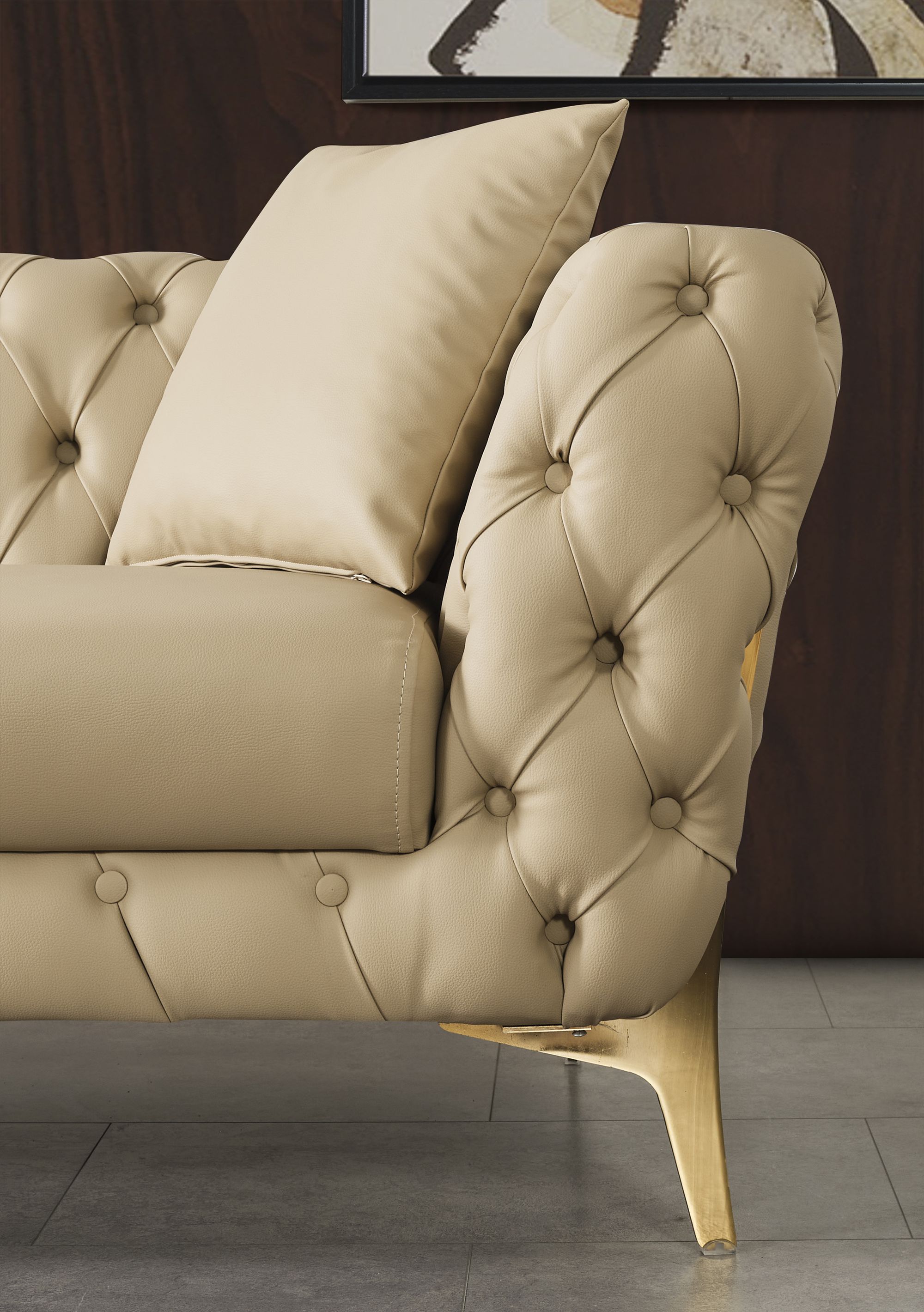 Aurora Faux Leather Chair