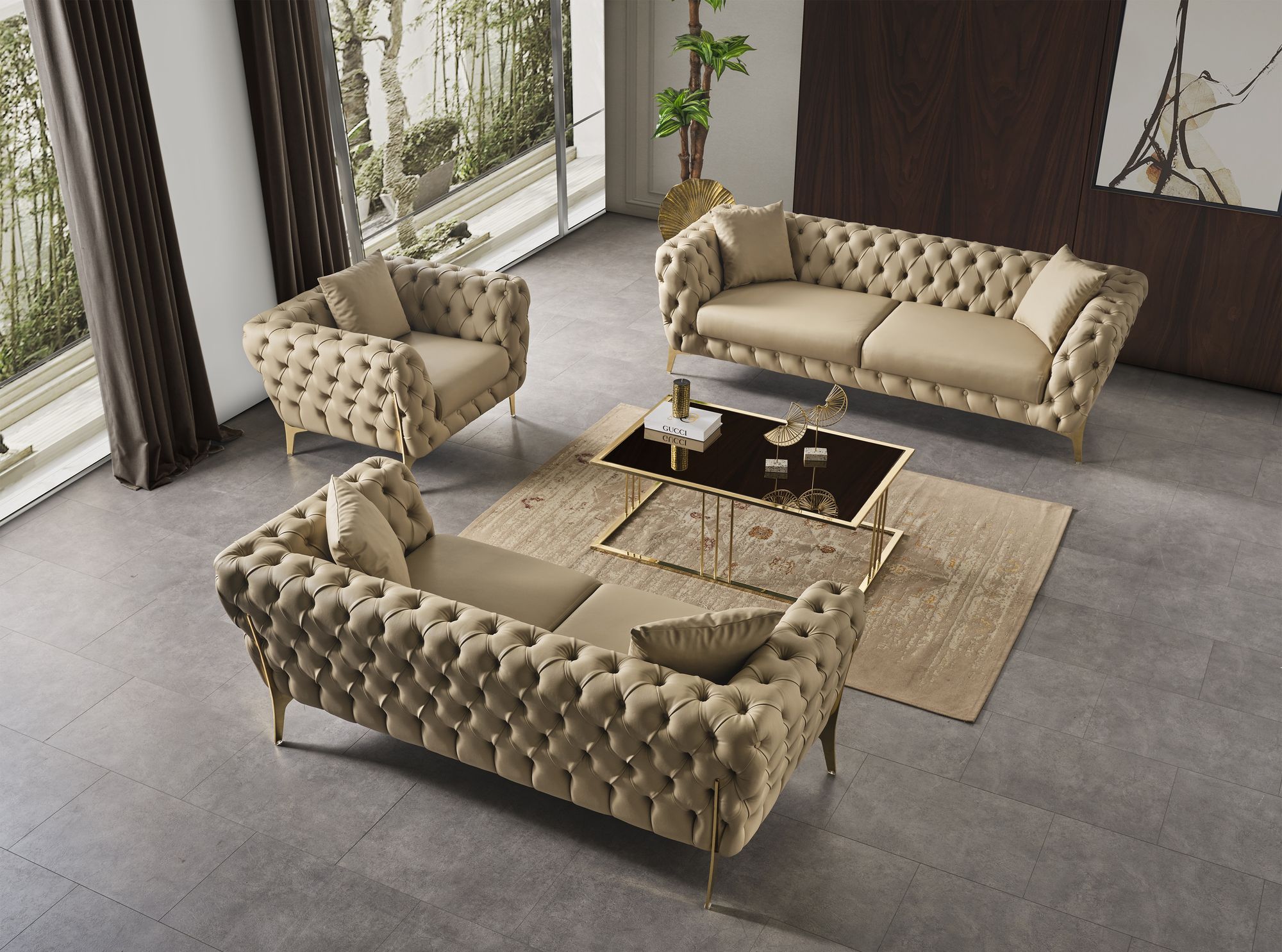 Aurora Faux Leather Chair