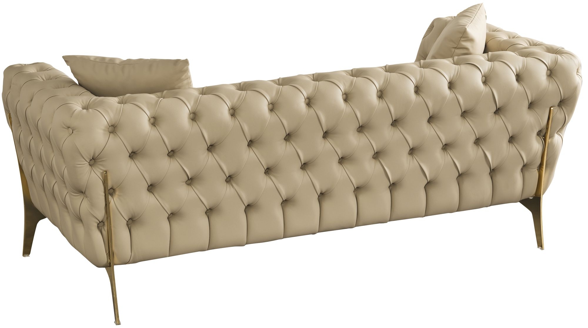 Aurora Faux Leather Loveseat