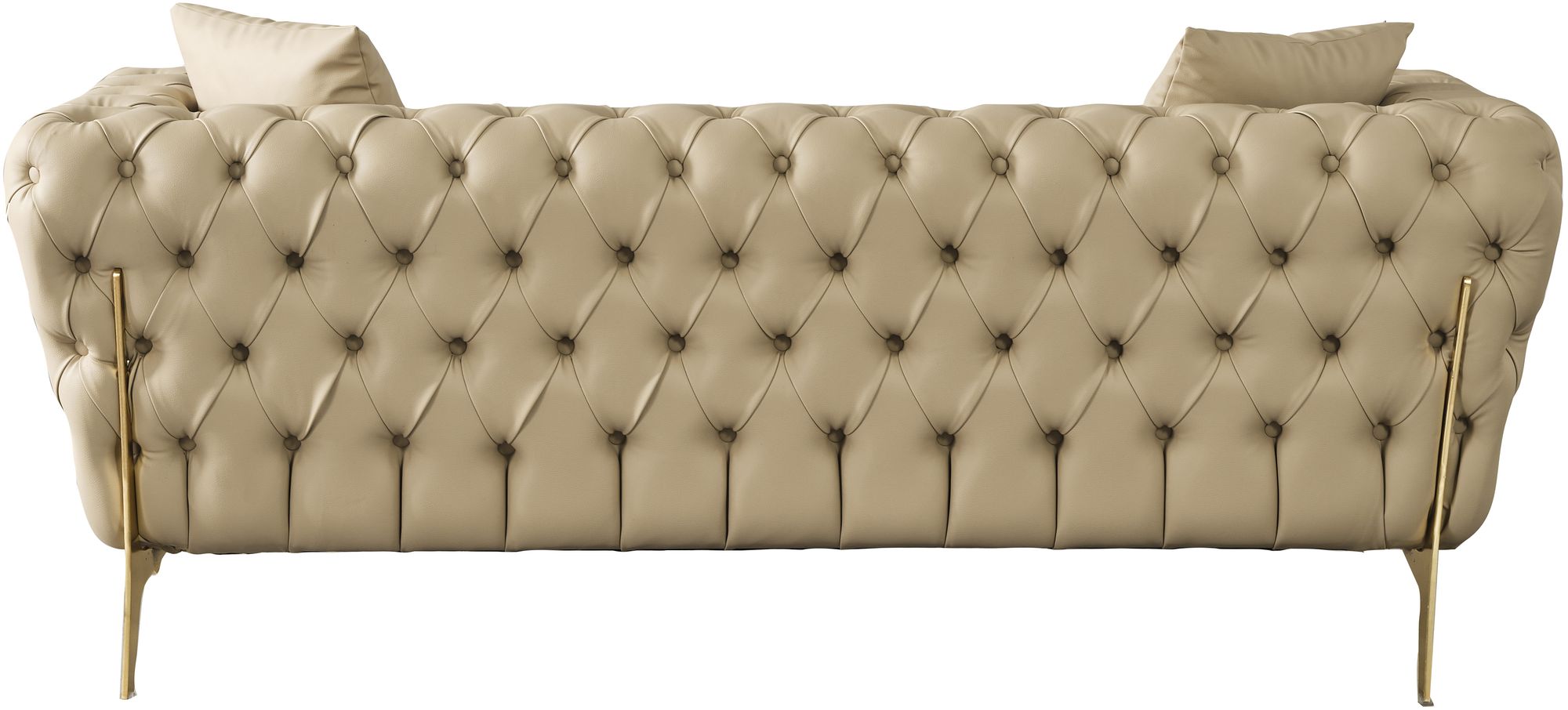 Aurora Faux Leather Loveseat