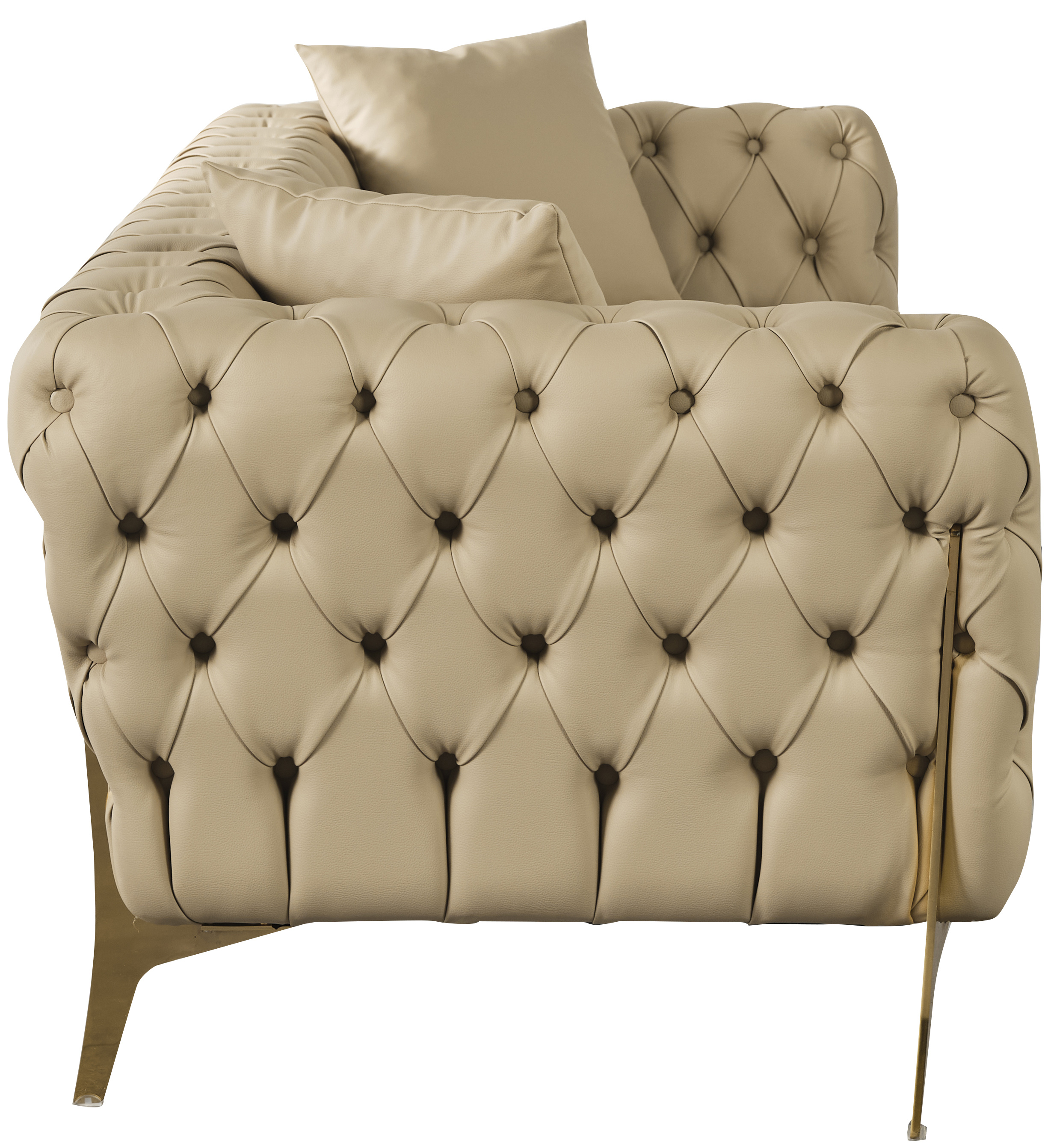 Aurora Faux Leather Sofa