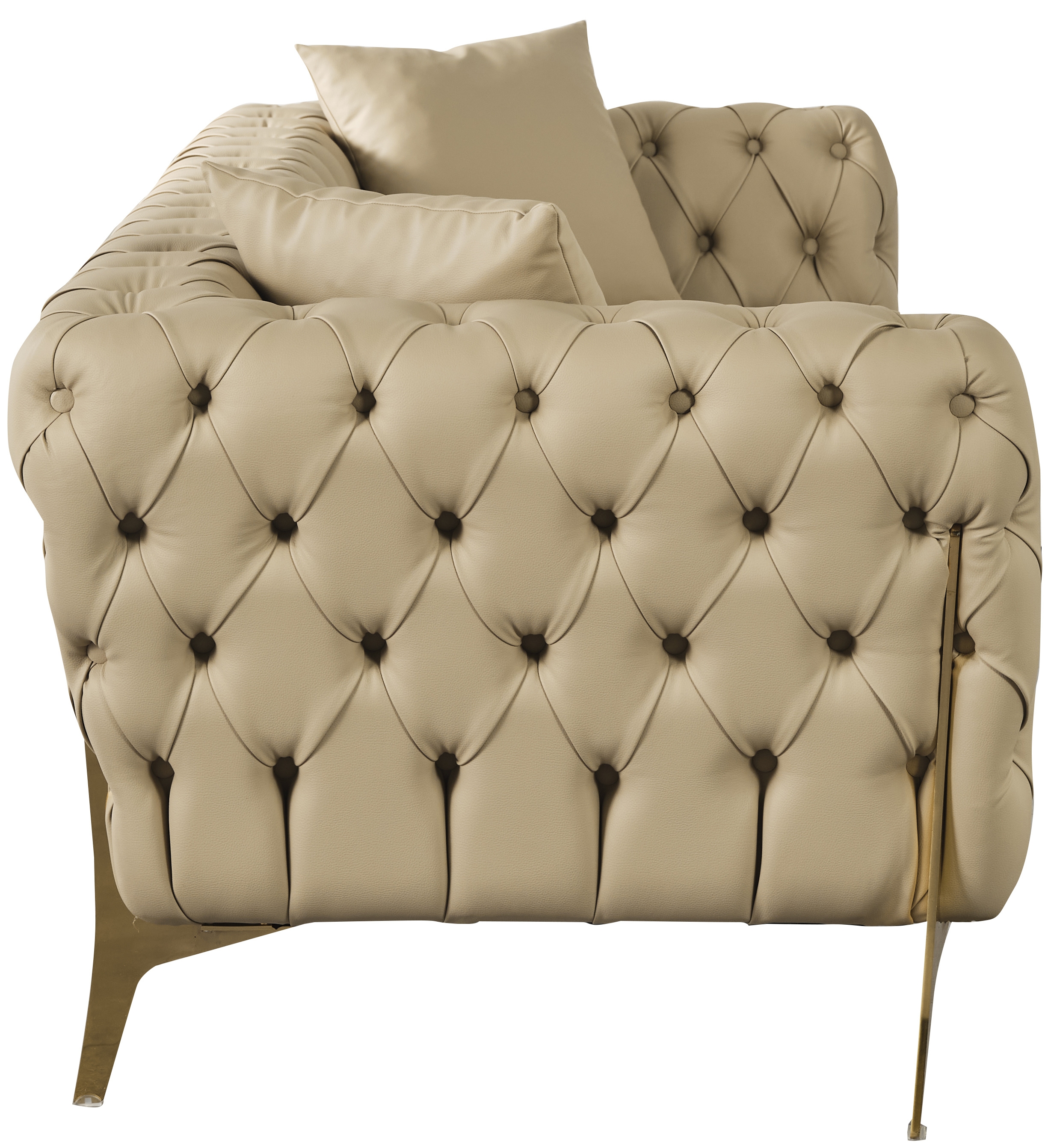 Aurora Faux Leather Sofa