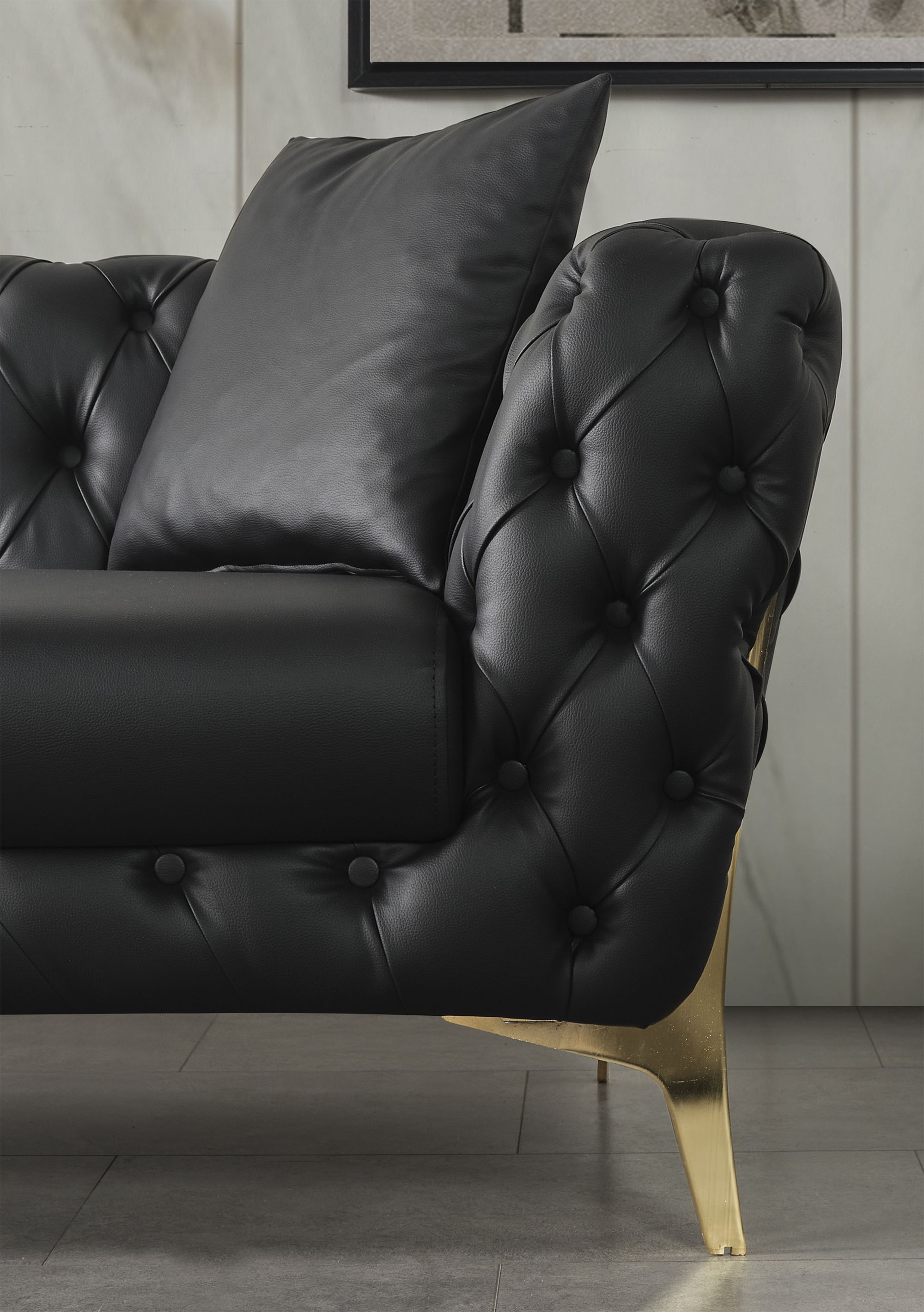 Aurora Faux Leather Chair