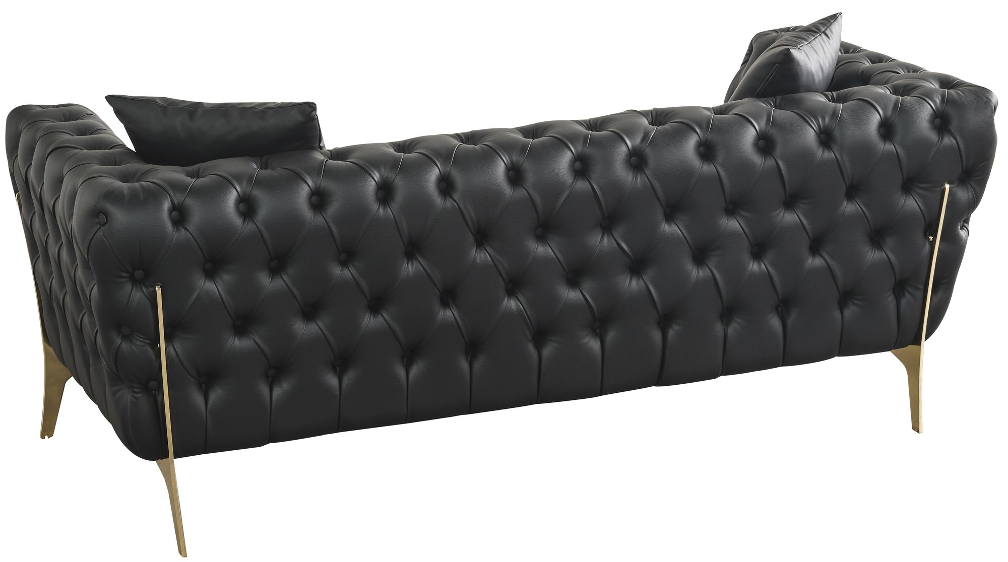 Aurora Faux Leather Loveseat