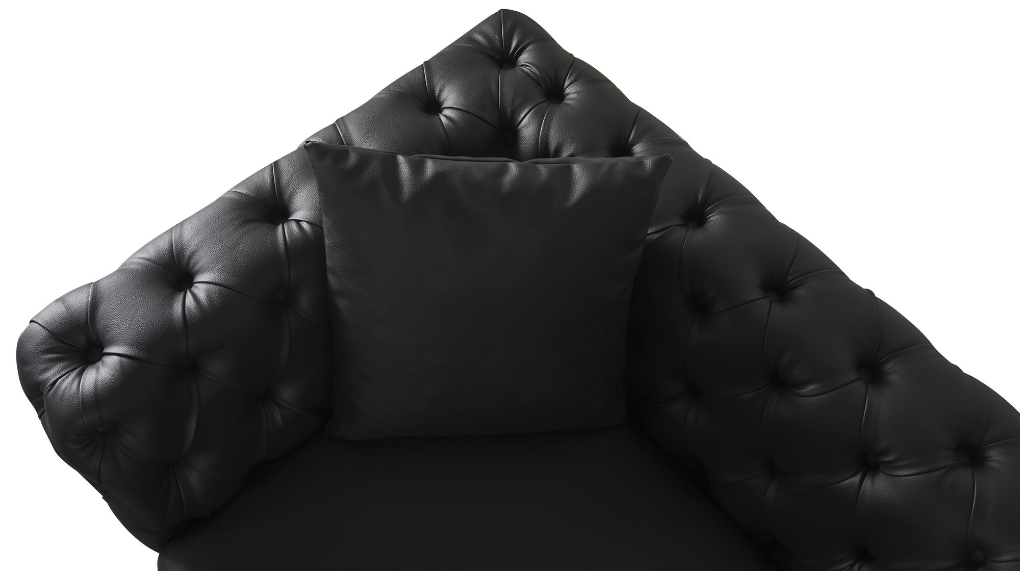 Aurora Faux Leather Loveseat