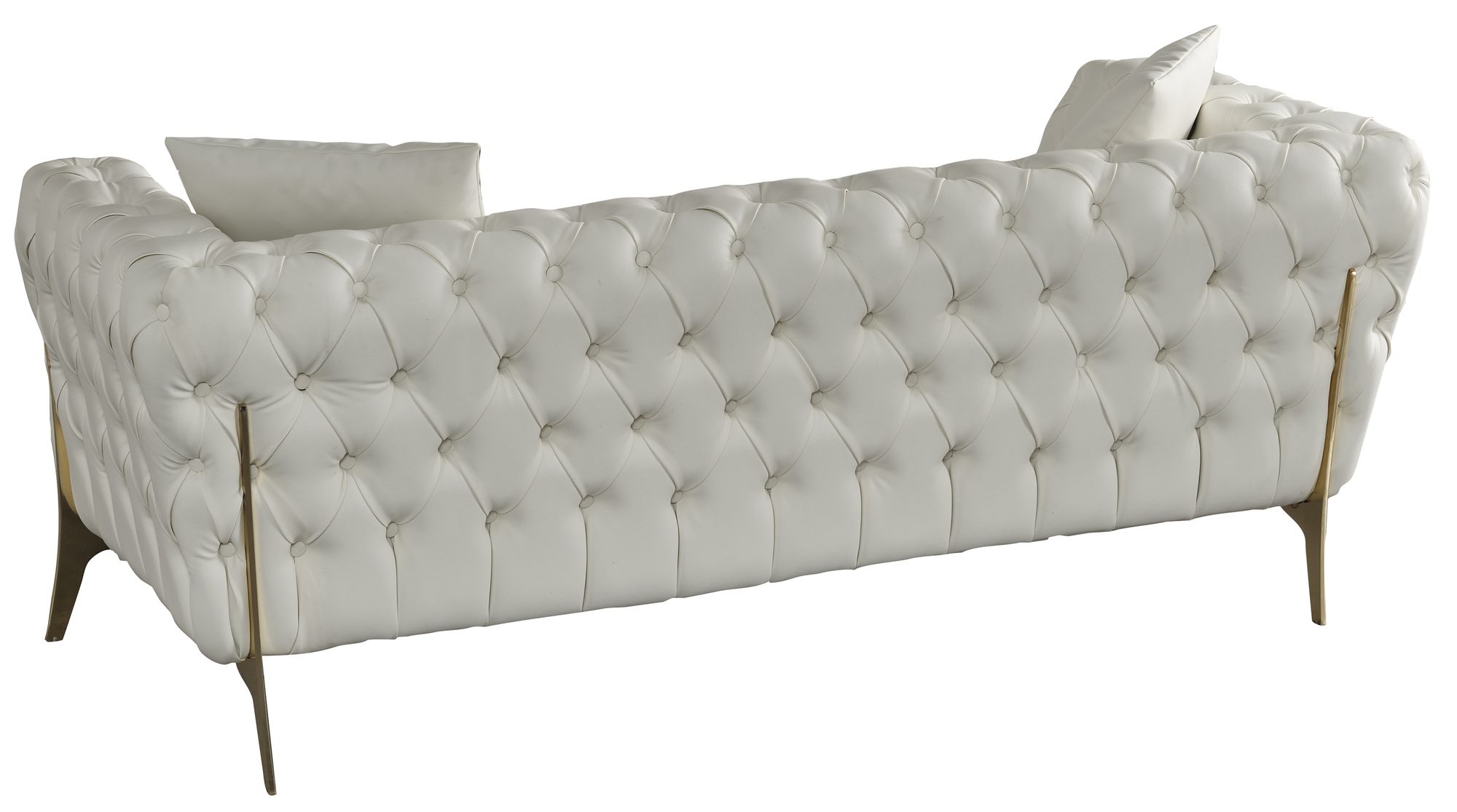 Aurora Faux Leather Loveseat