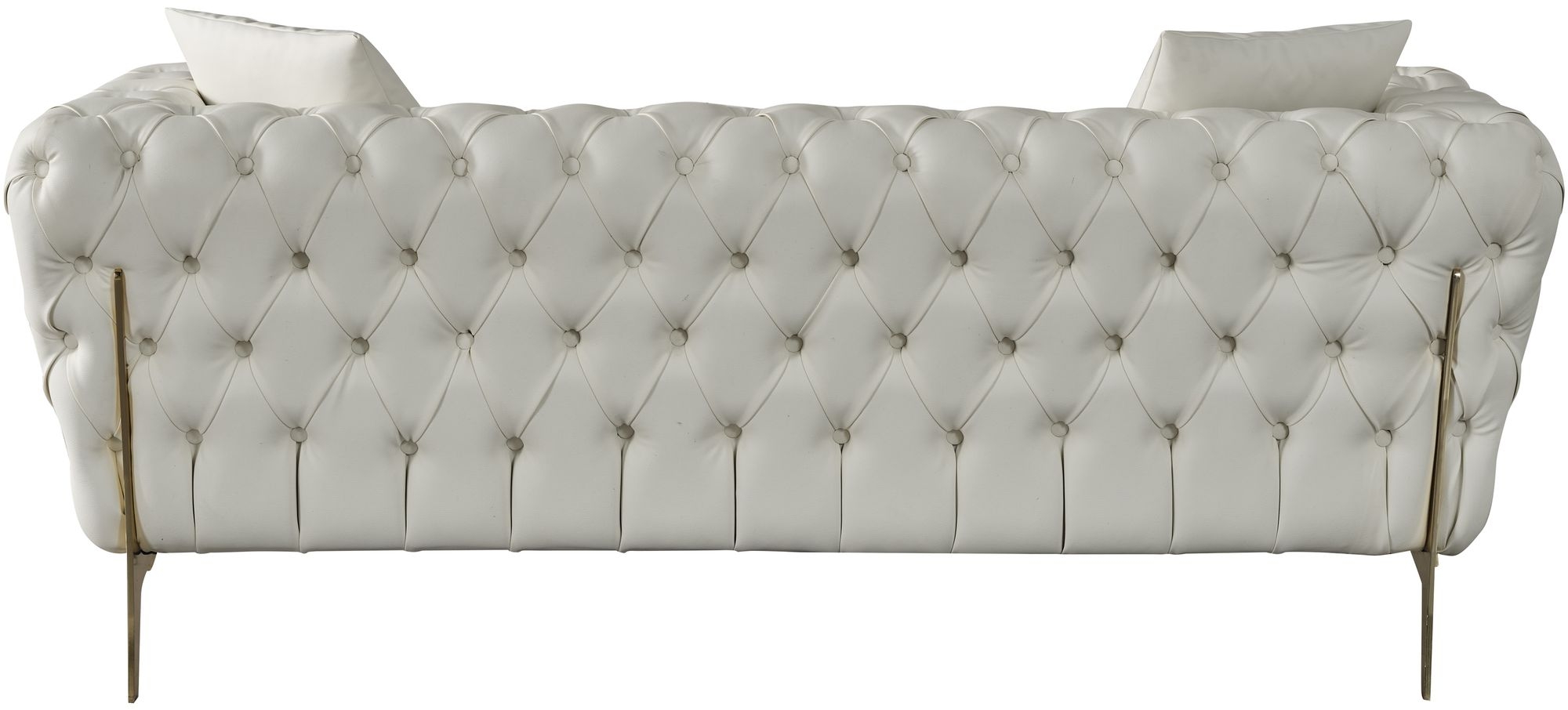 Aurora Faux Leather Loveseat