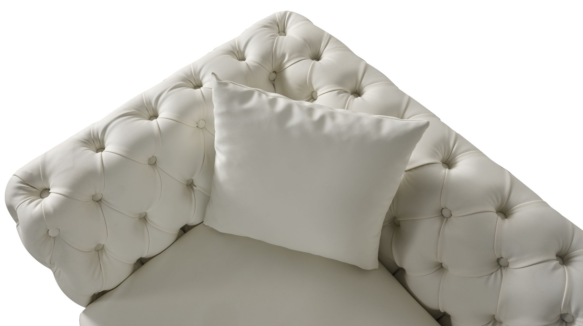 Aurora Faux Leather Loveseat