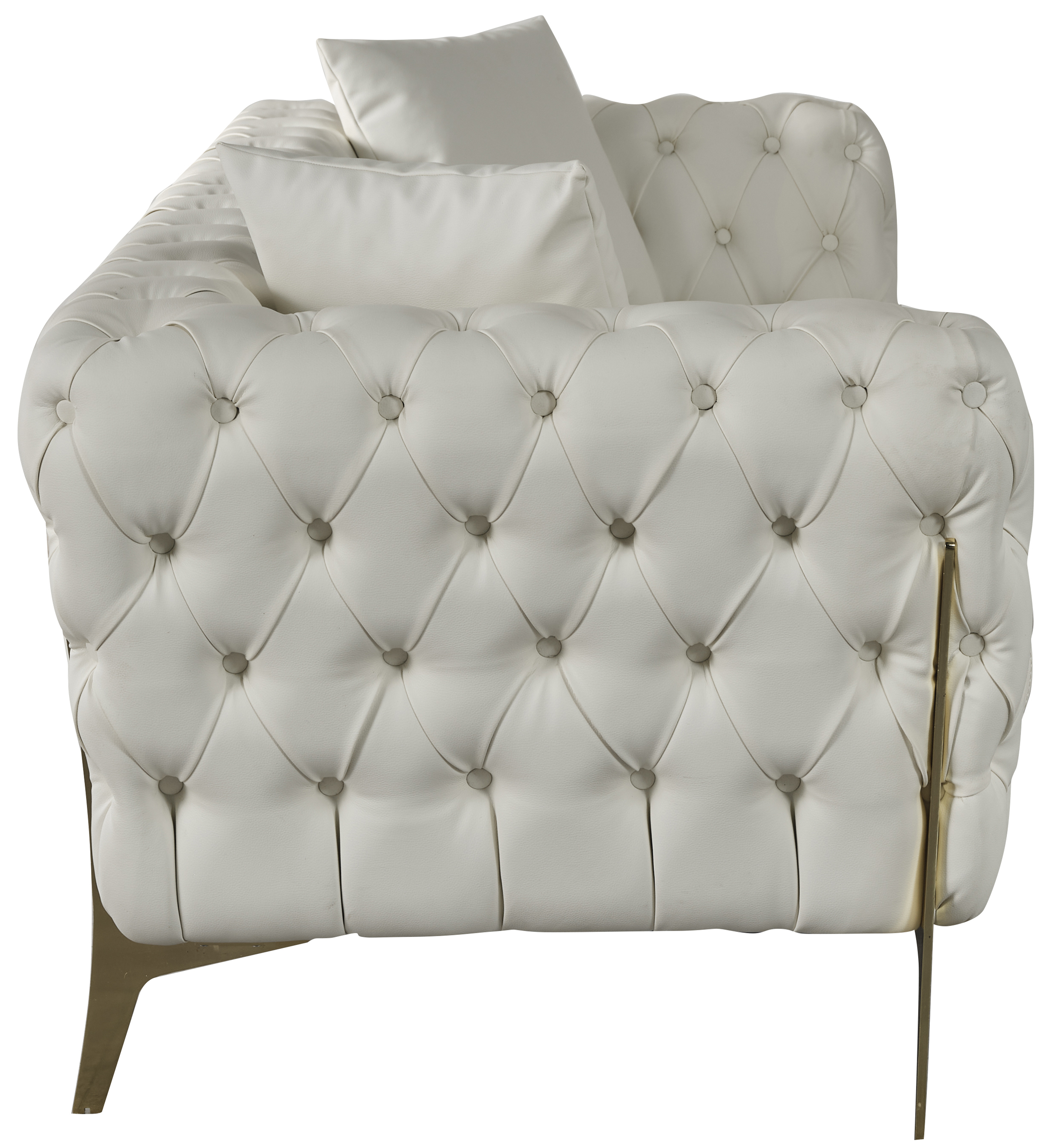 Aurora Faux Leather Sofa