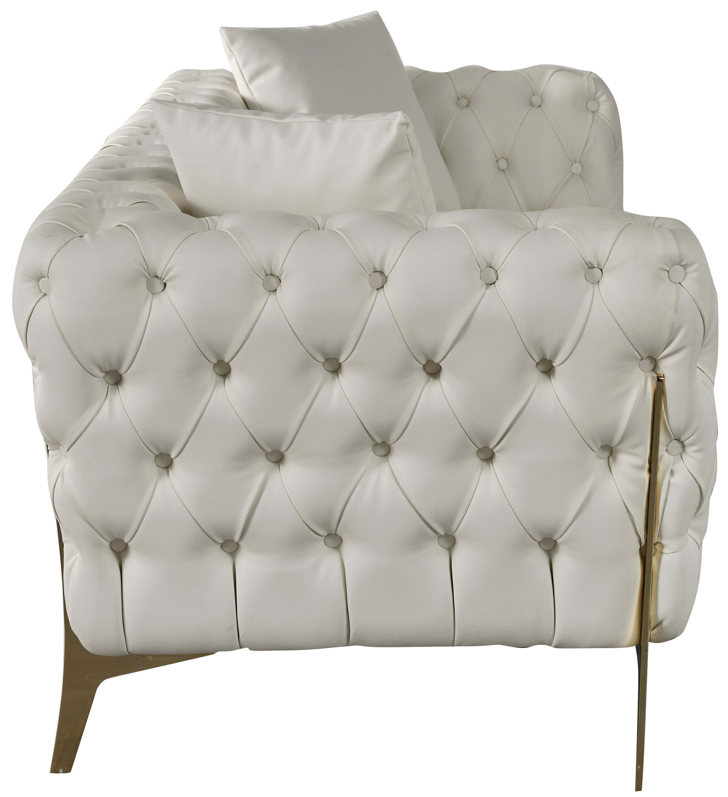 Aurora Faux Leather Sofa