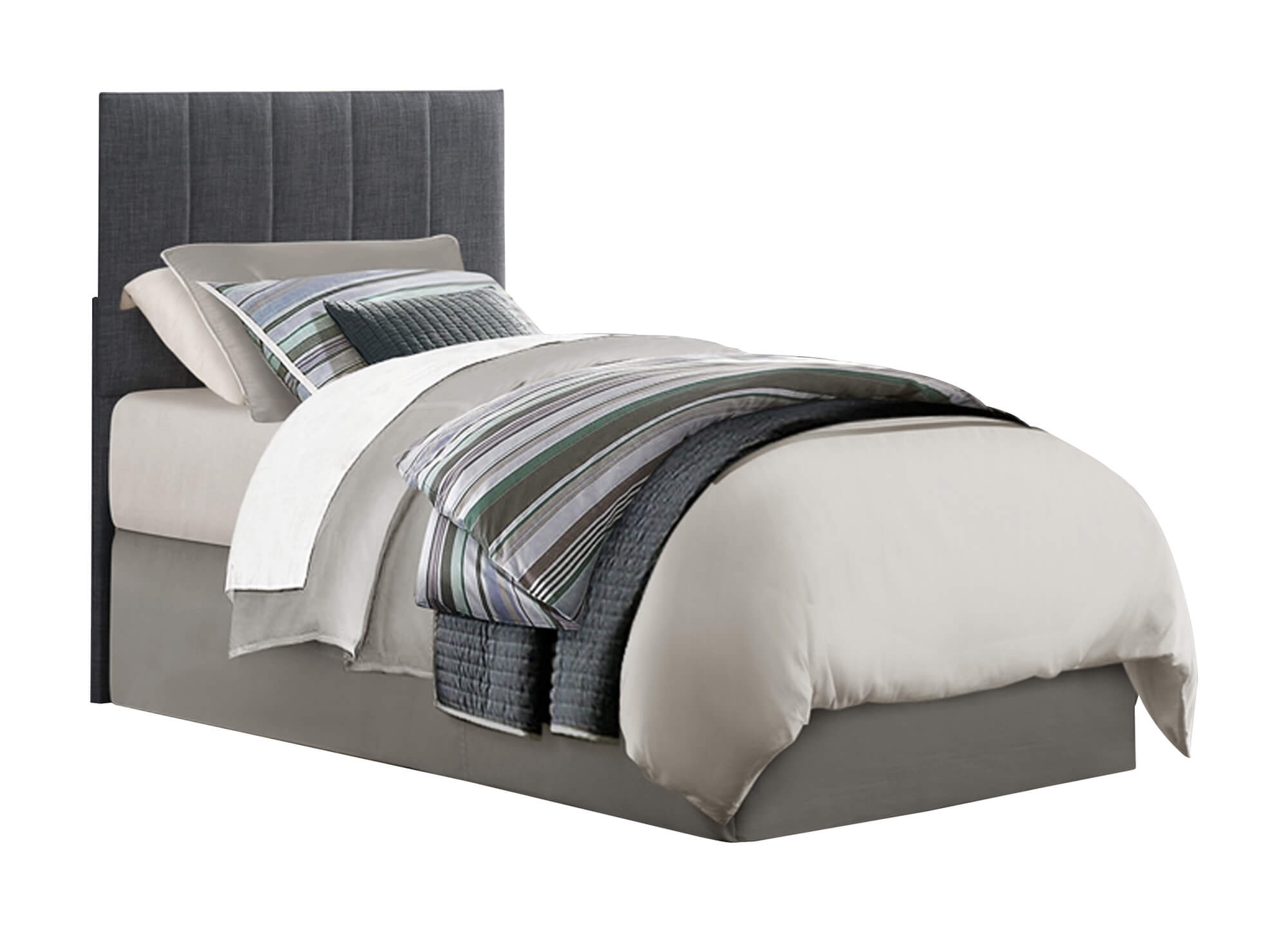Potrero Fabric Tufted Headboard, Twin Size