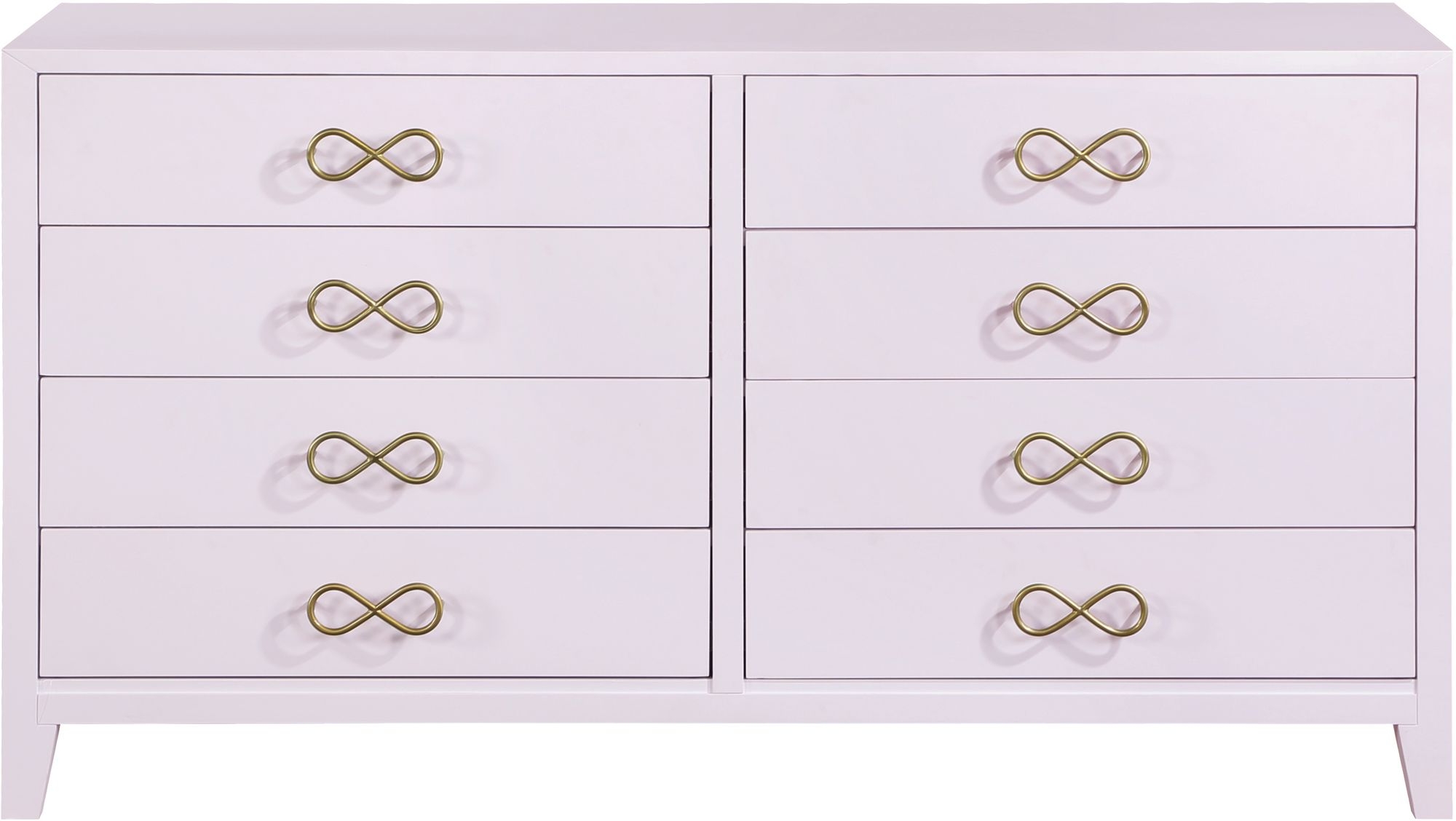 Bowtie 6-Drawer Wood Dresser