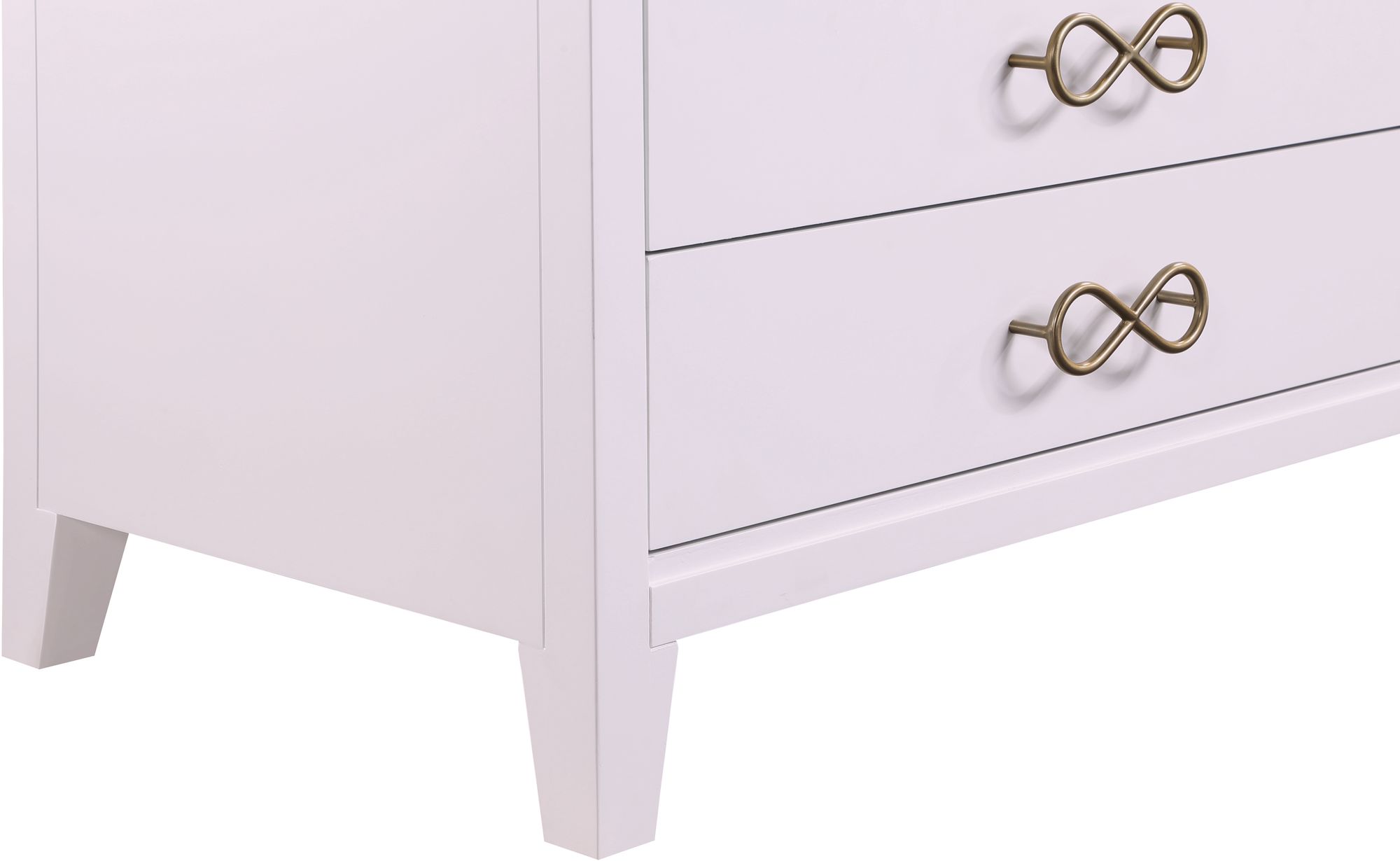 Bowtie 6-Drawer Wood Dresser