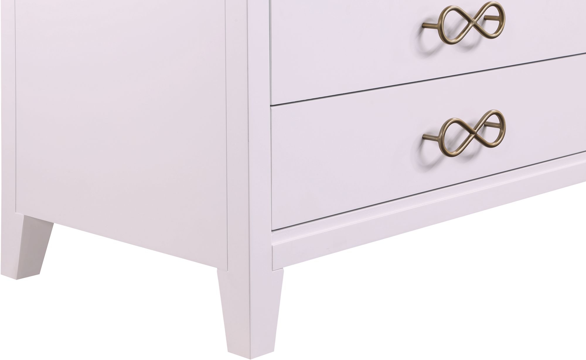 Bowtie 6-Drawer Wood Dresser