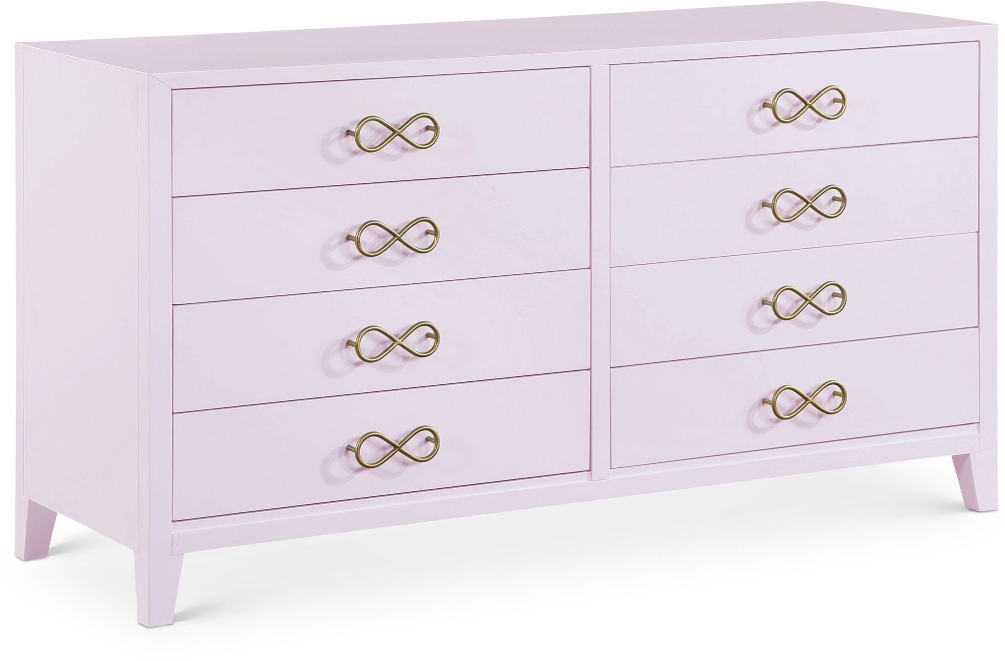 Bowtie 6-Drawer Wood Dresser