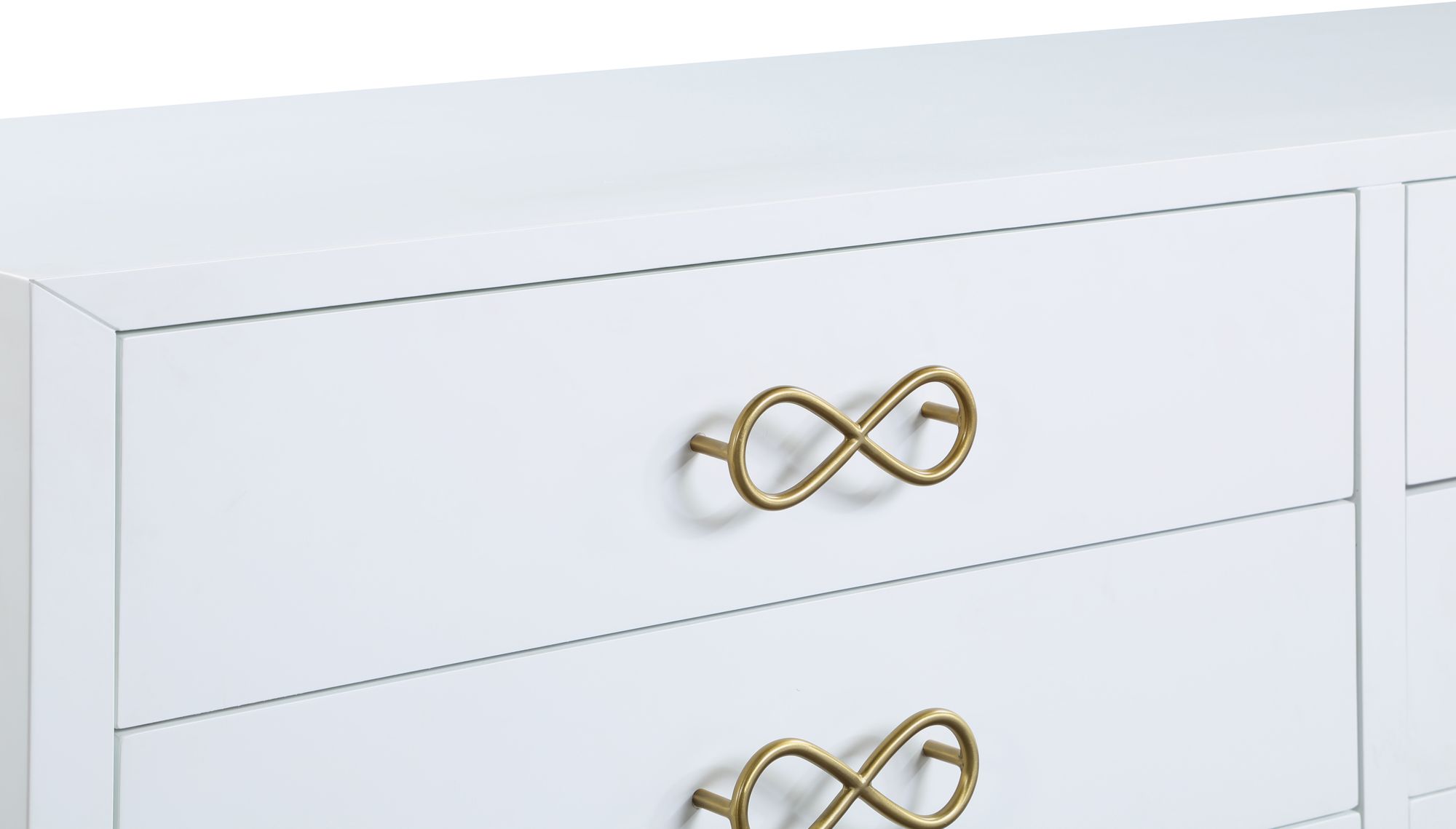 Bowtie 6-Drawer Wood Dresser