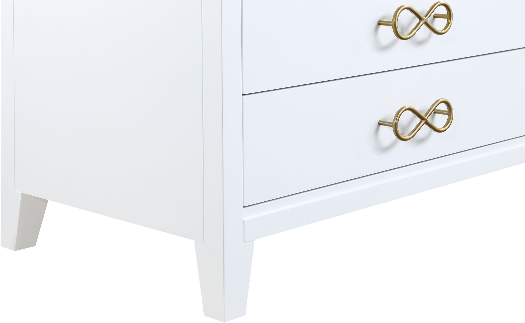 Bowtie 6-Drawer Wood Dresser